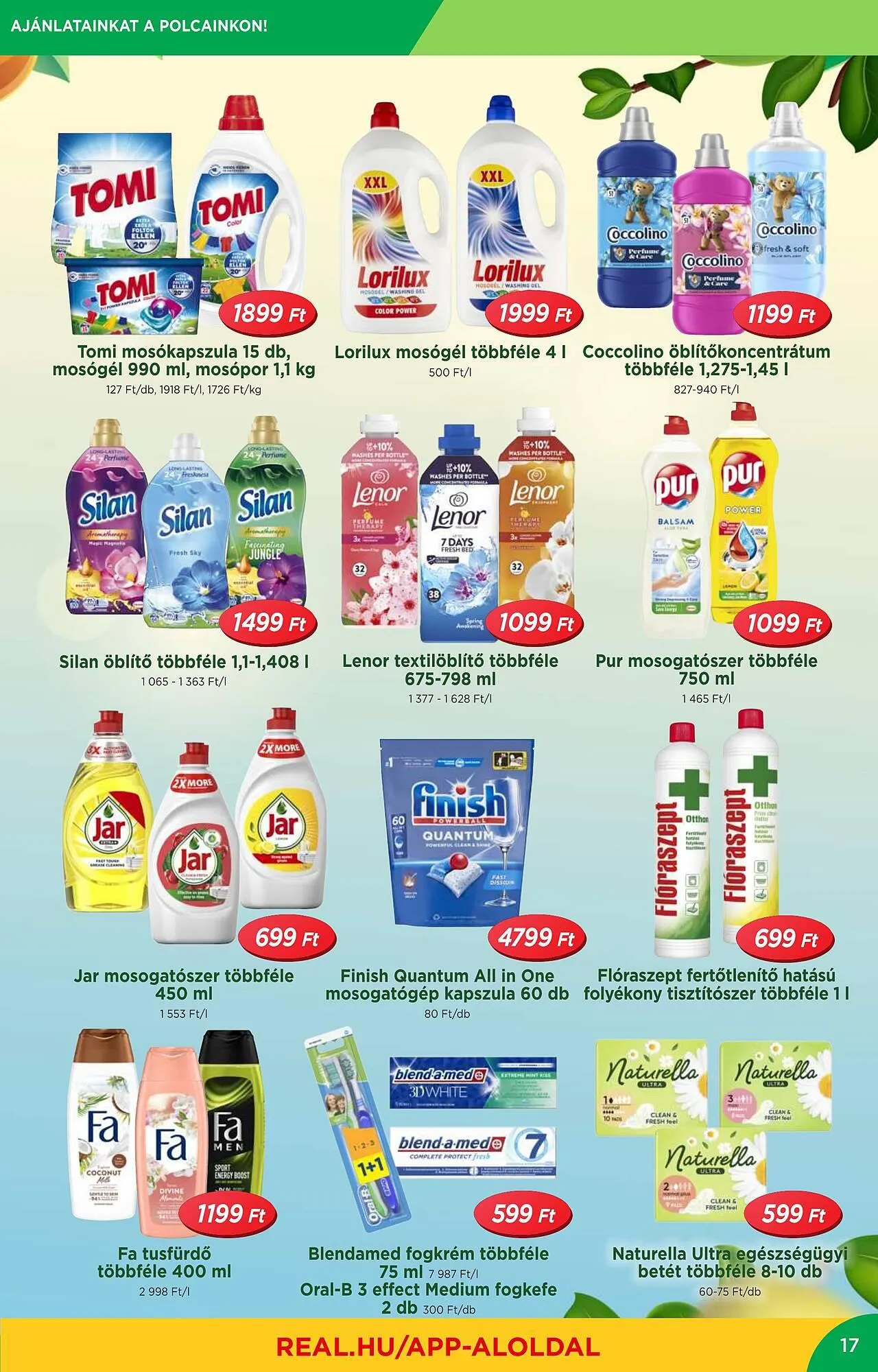 Katalógus Real akciós újság július 30.-tól augusztus 10.-ig 2025. - Oldal 17