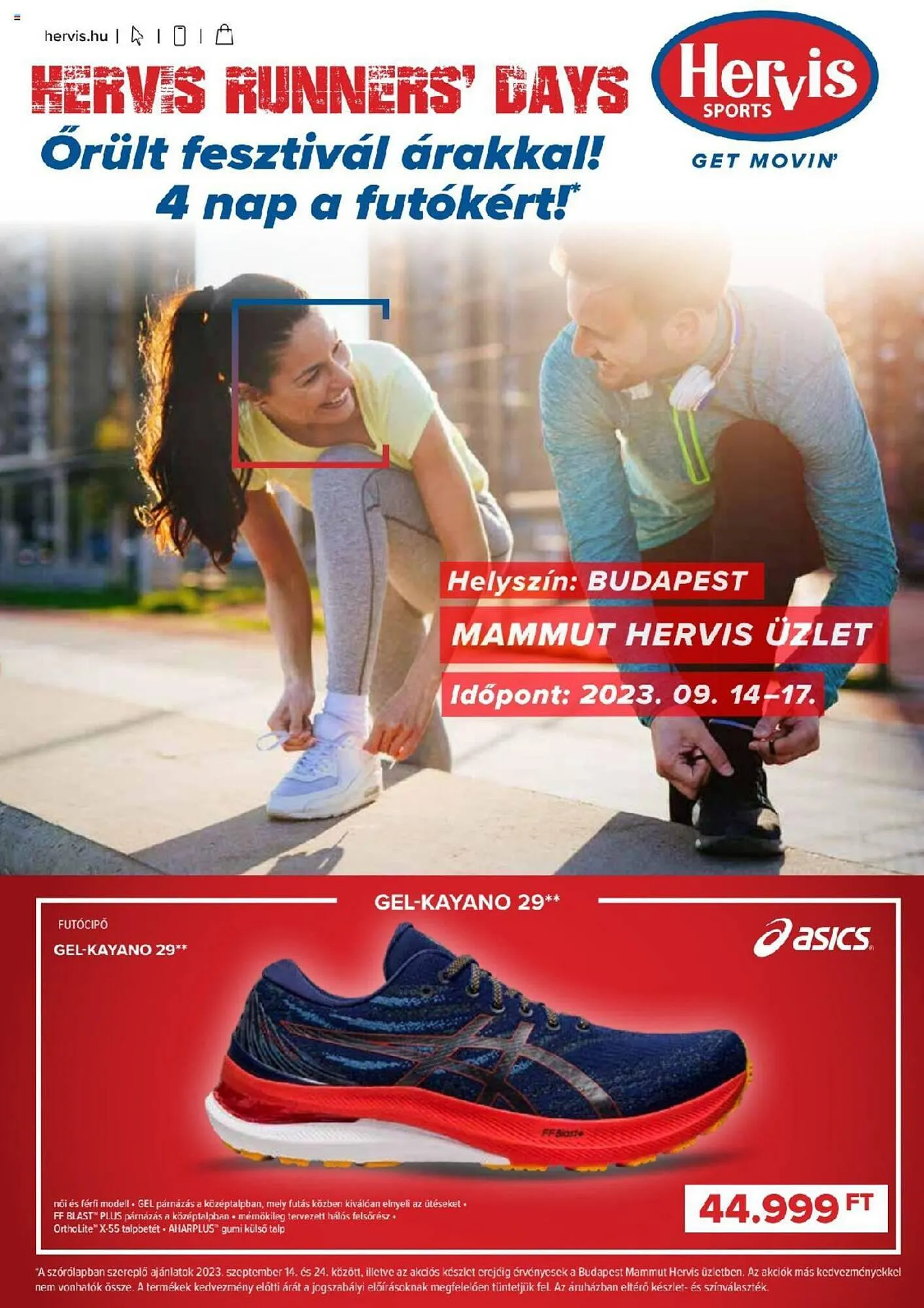 Katalógus Hervis akciós újság szeptember 14.-tól szeptember 24.-ig 2023. - Oldal 1
