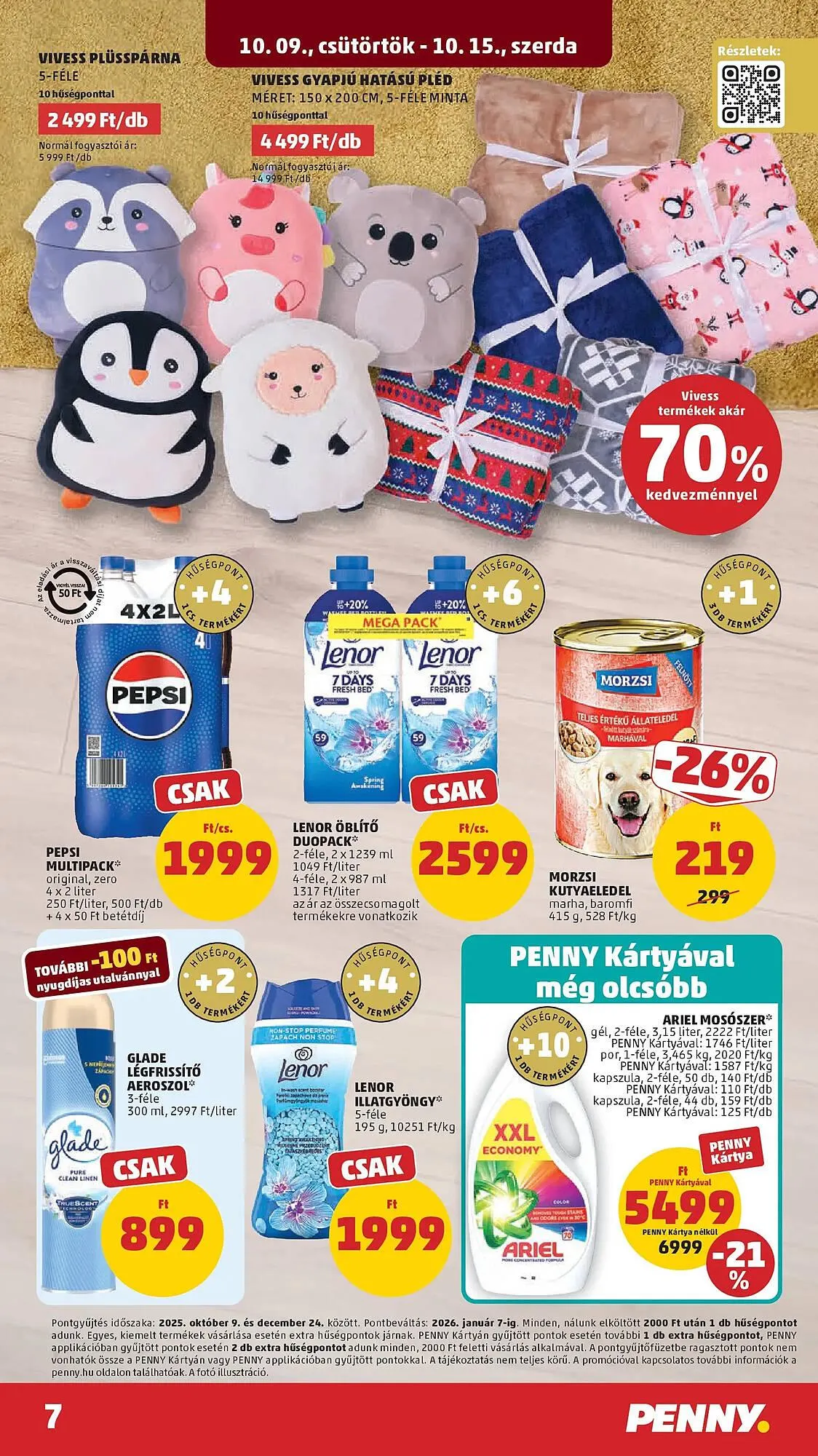 Katalógus PENNY akciós újság október 9.-tól október 15.-ig 2025. - Oldal 7