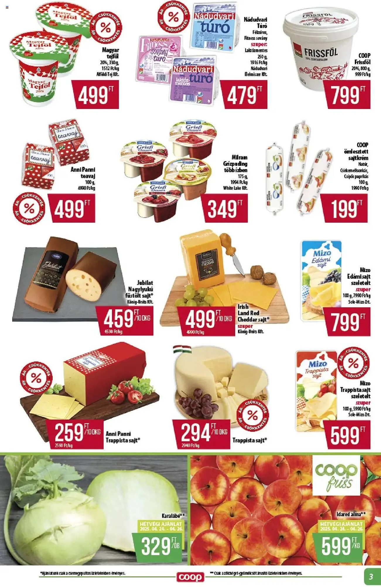 Katalógus Coop akciós újság április 24.-tól április 30.-ig 2025. - Oldal 3