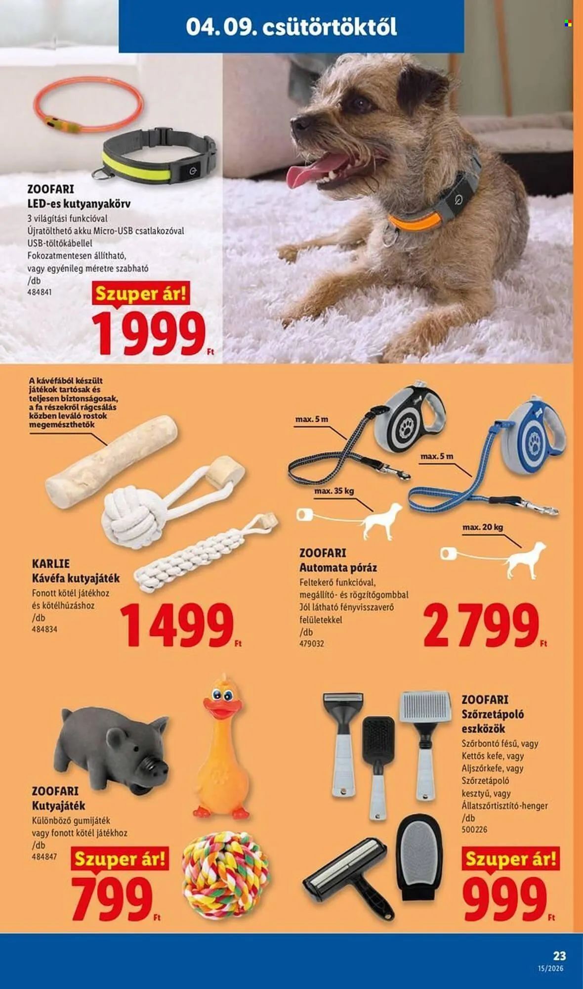 Katalógus Lidl akciós újság április 9.-tól április 15.-ig 2026. - Oldal 23