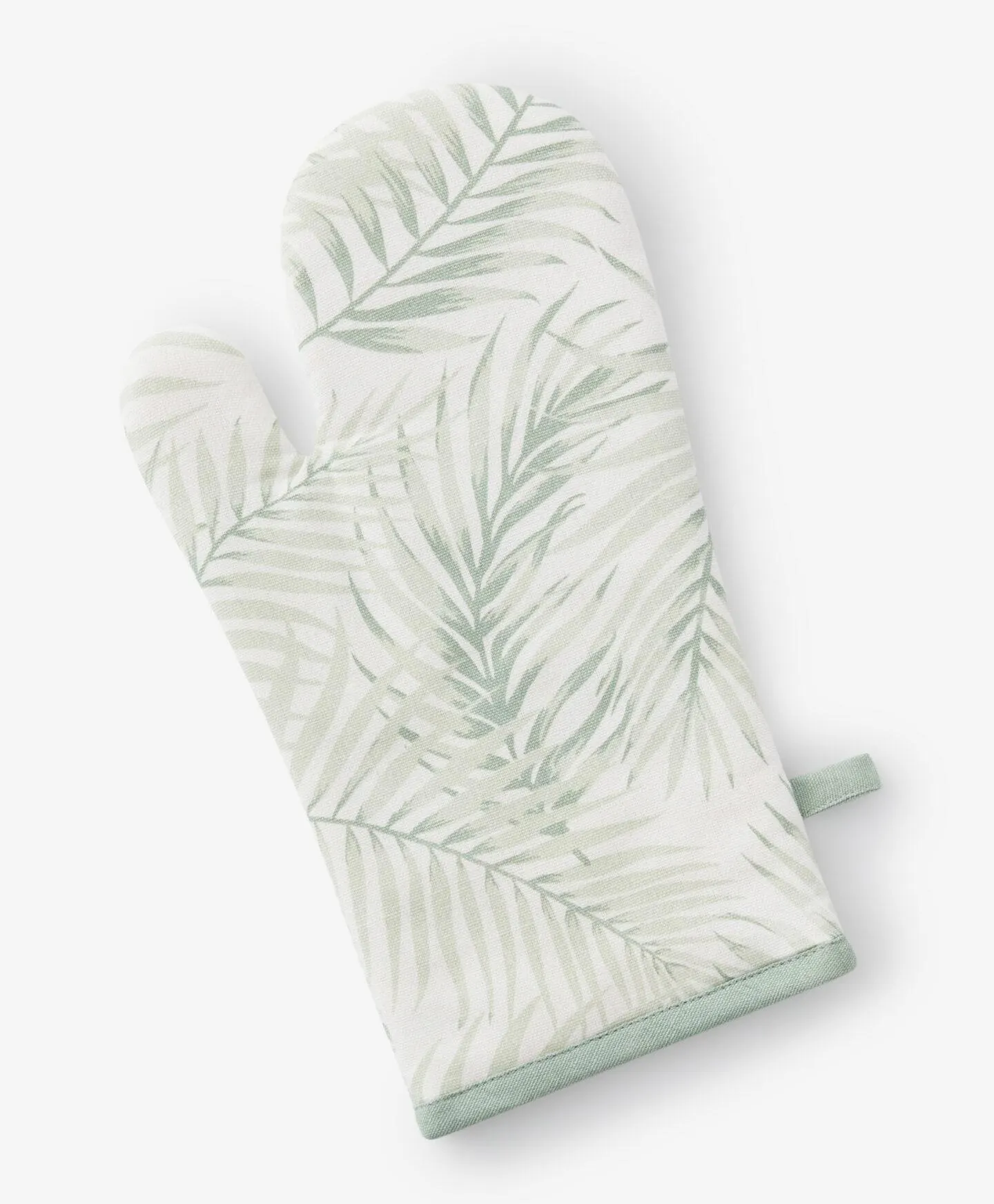 sütőkesztyű levél mintával