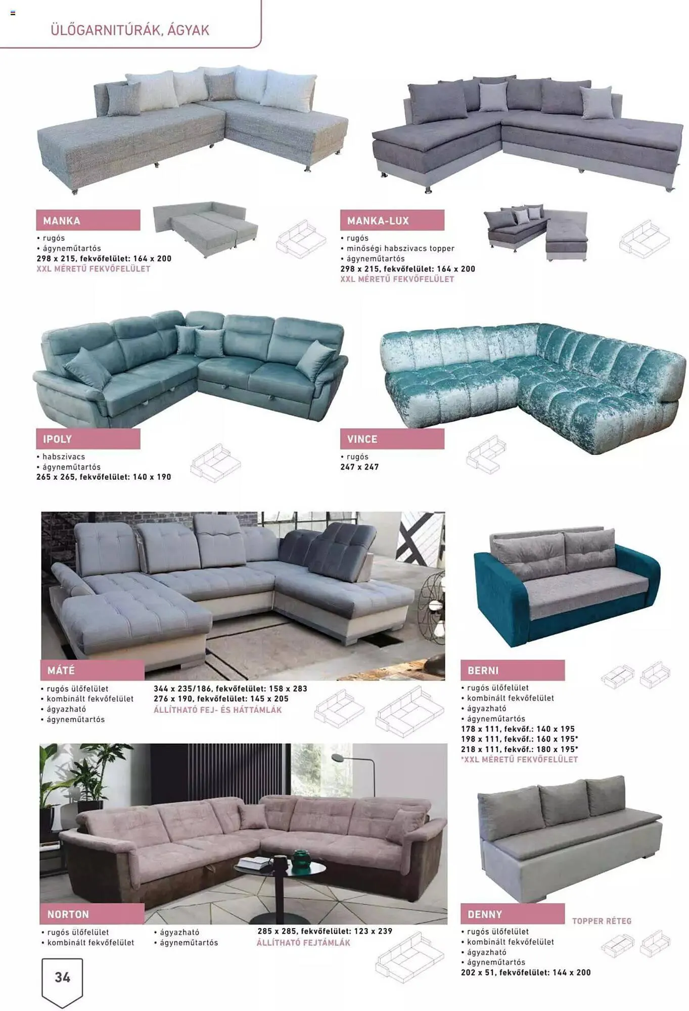 Katalógus RS Bútor akciós újság október 30.-tól december 31.-ig 2024. - Oldal 36