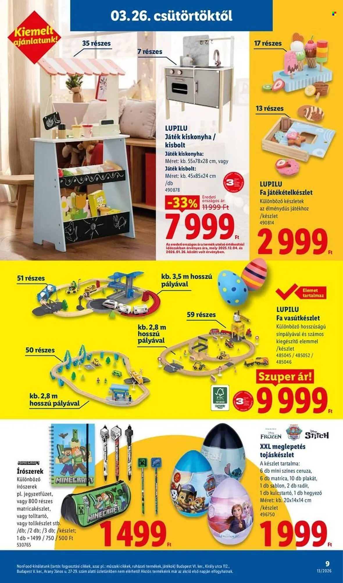 Katalógus Lidl akciós újság március 26.-tól április 1.-ig 2026. - Oldal 9
