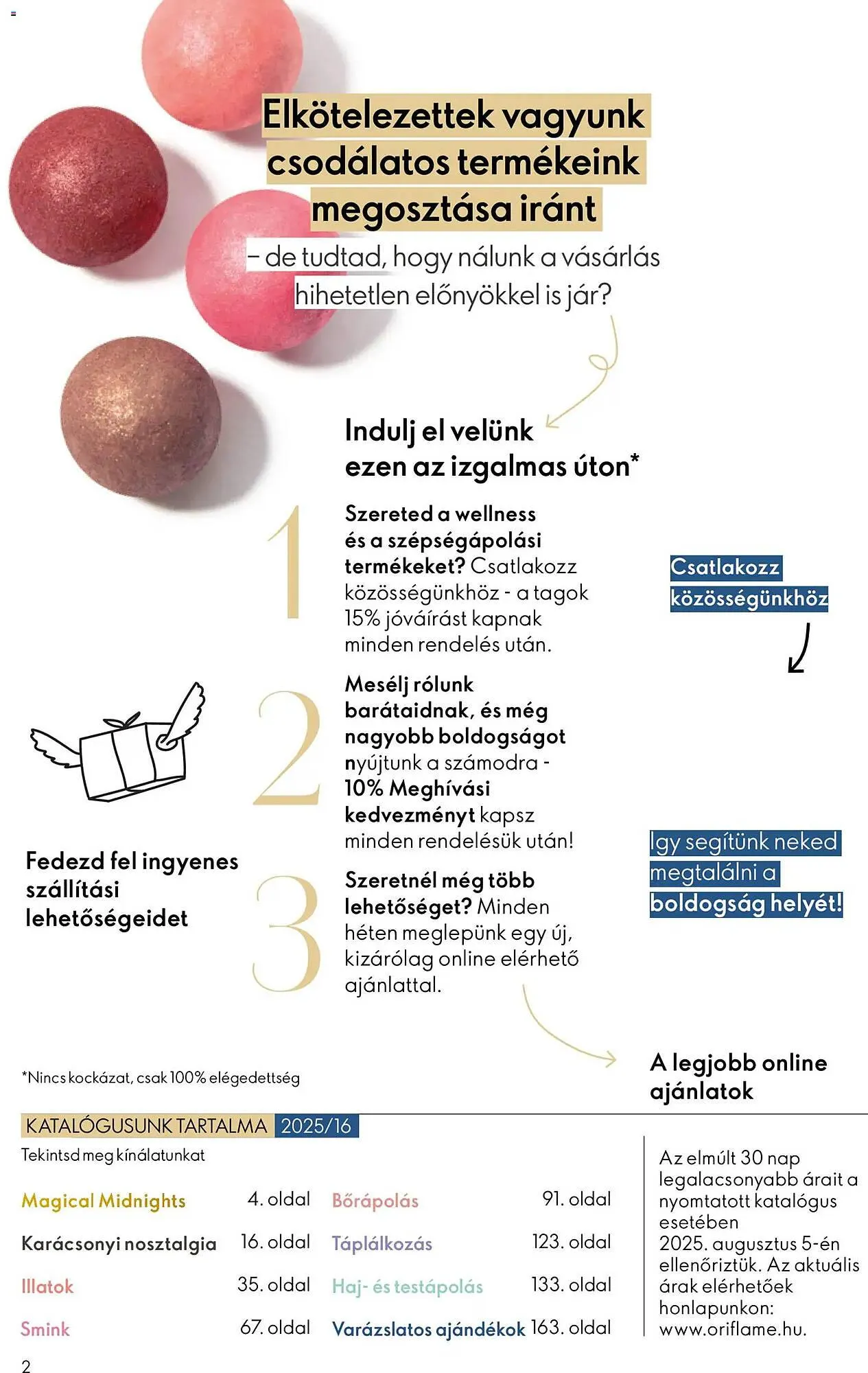 Katalógus Oriflame katalógus november 12.-tól december 2.-ig 2025. - Oldal 2