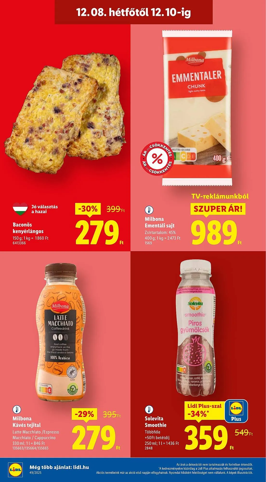 Katalógus Lidl akciós újság december 4.-tól december 10.-ig 2025. - Oldal 52