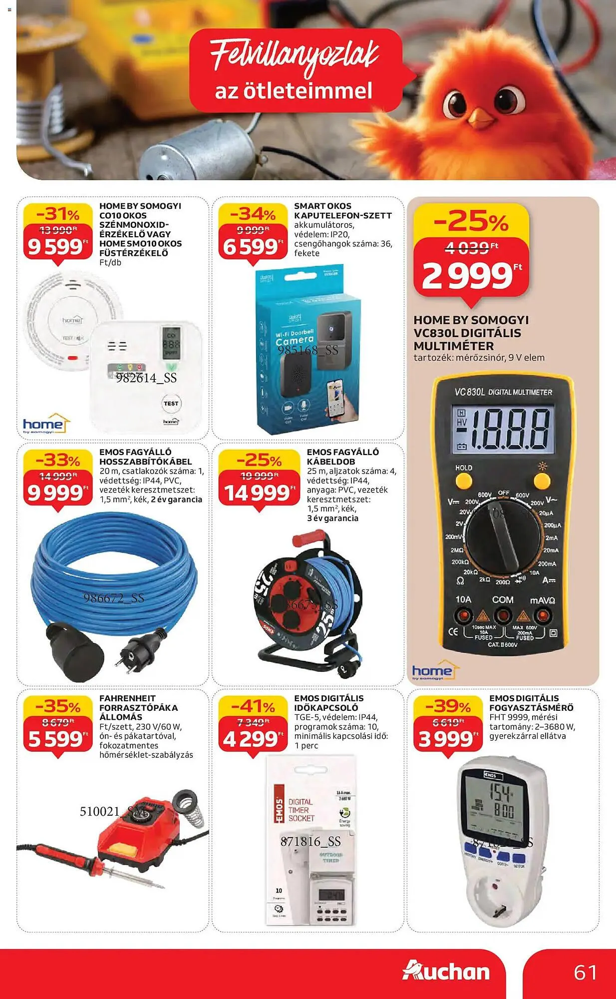 Katalógus Auchan akciós újság november 13.-tól november 19.-ig 2025. - Oldal 61