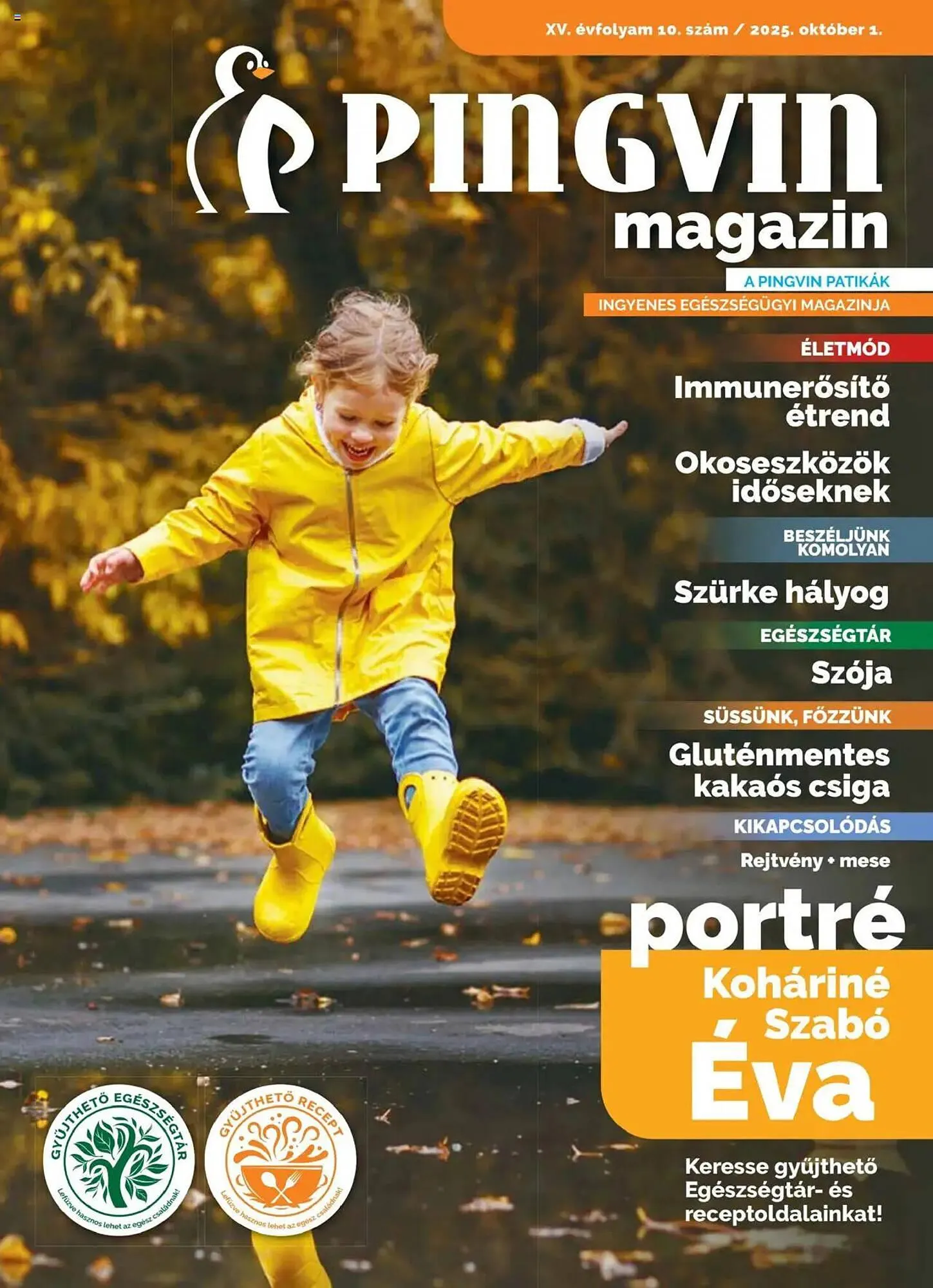 Katalógus Pingvin Patika akciós újság október 1.-tól október 31.-ig 2025. - Oldal 1