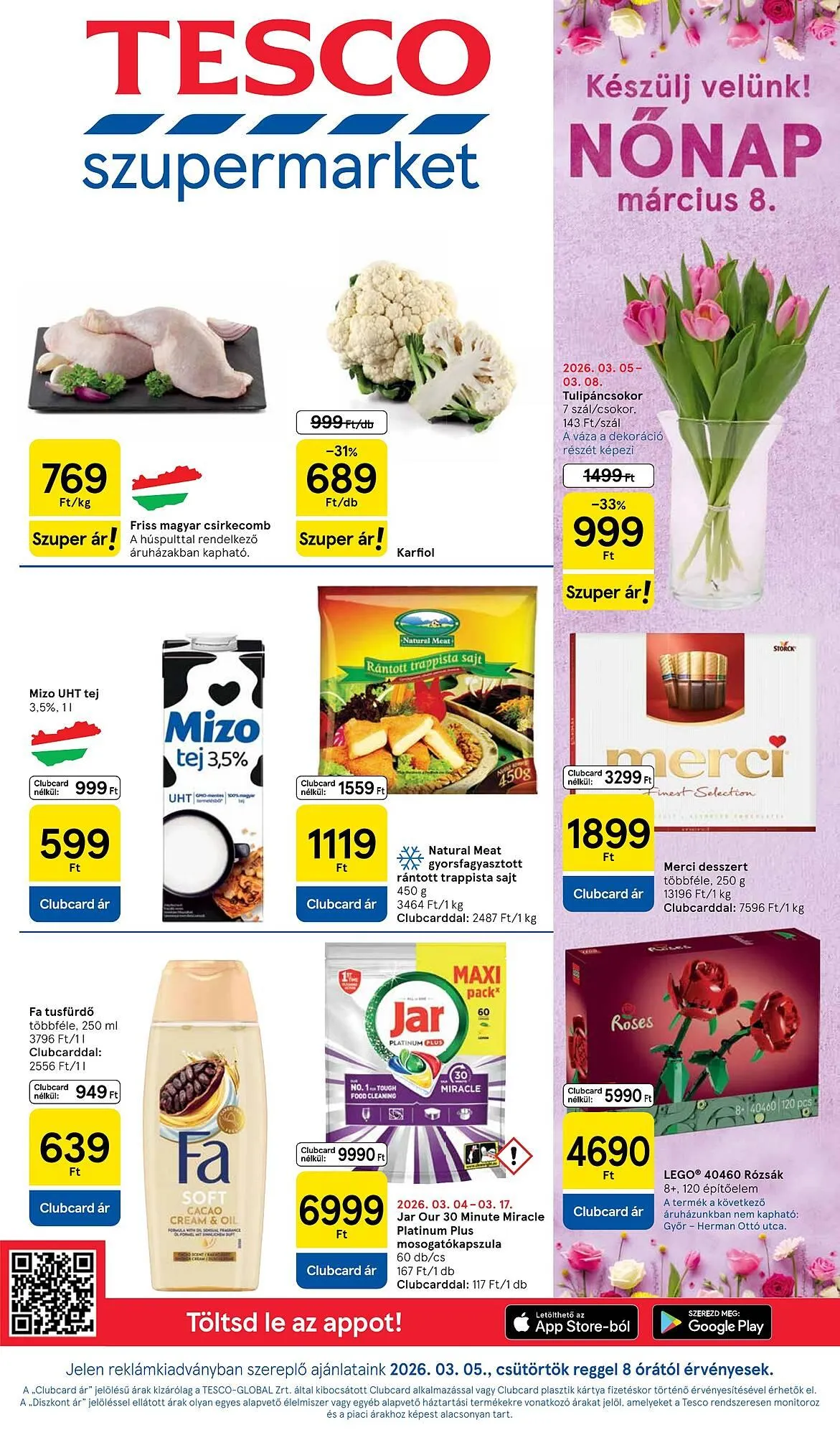 Katalógus Tesco akciós újság március 5.-tól március 11.-ig 2026. - Oldal 1