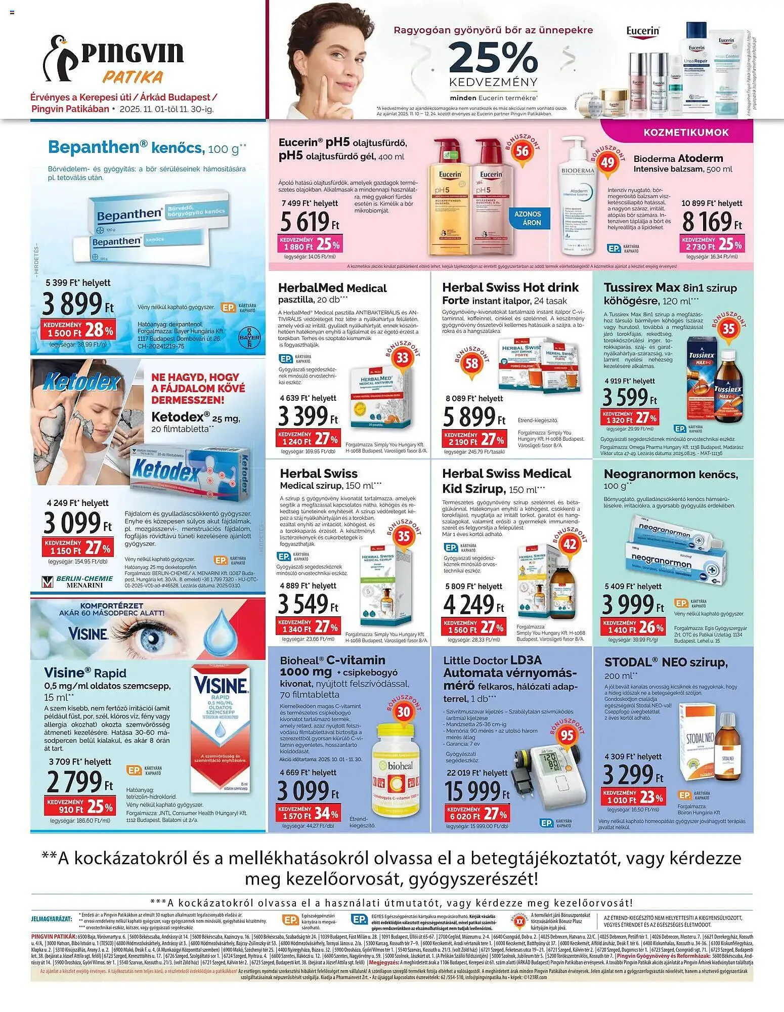 Katalógus Pingvin Patika akciós újság november 1.-tól november 30.-ig 2025. - Oldal 8