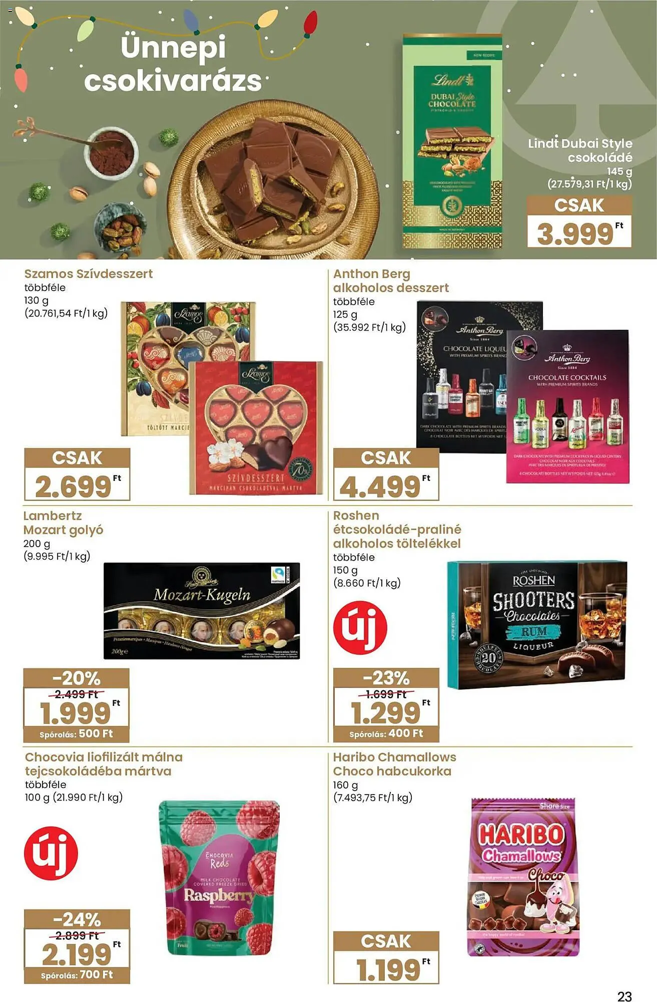 Katalógus Interspar akciós újság november 27.-tól december 27.-ig 2025. - Oldal 23