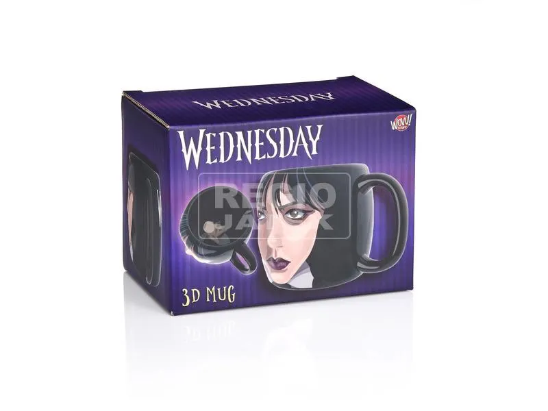 Wednesday bögre 3D-s Izével WED-1004-01