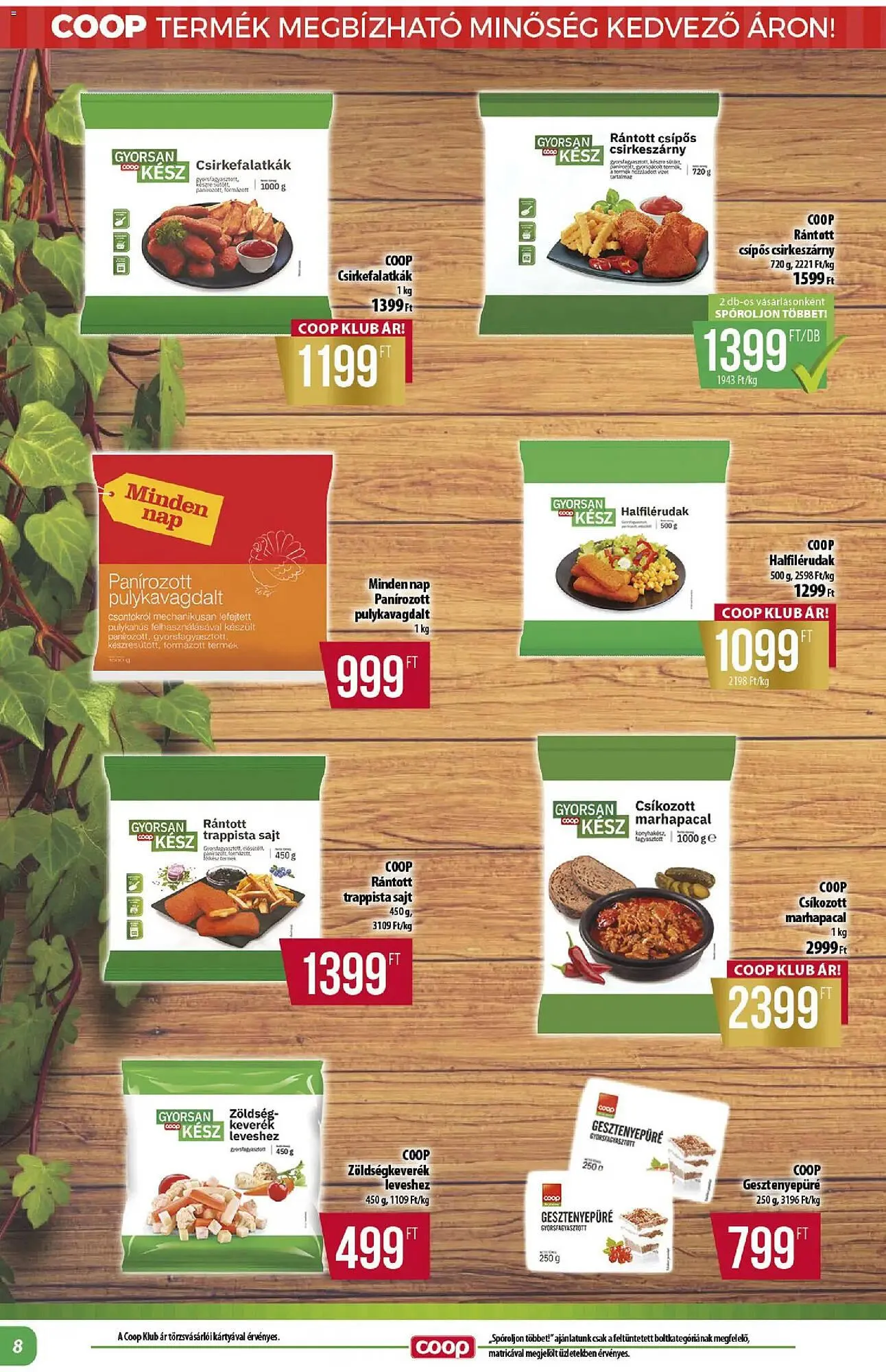 Katalógus Coop akciós újság február 26.-tól március 4.-ig 2026. - Oldal 8