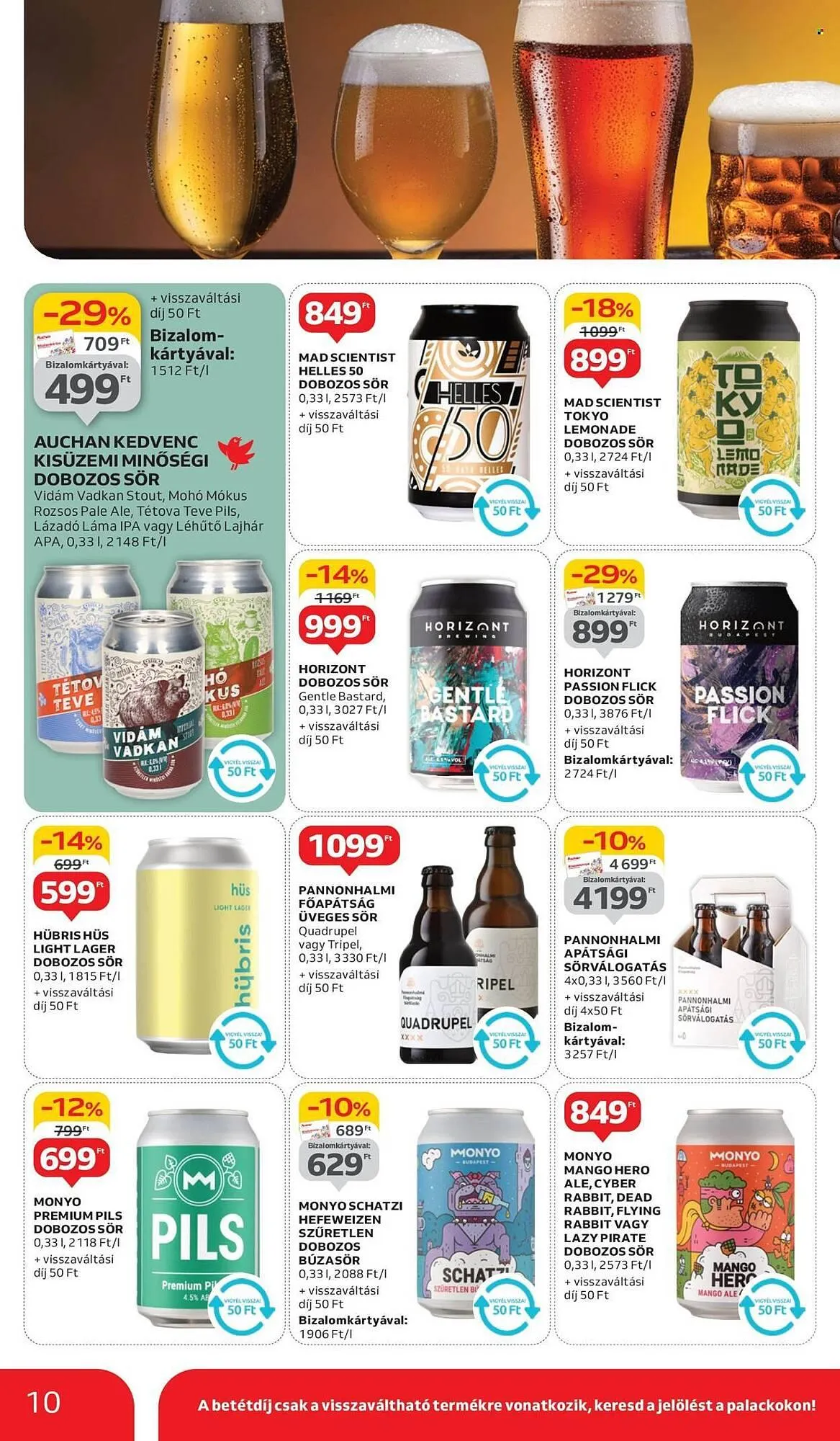 Katalógus Auchan akciós újság június 5.-tól június 18.-ig 2025. - Oldal 10