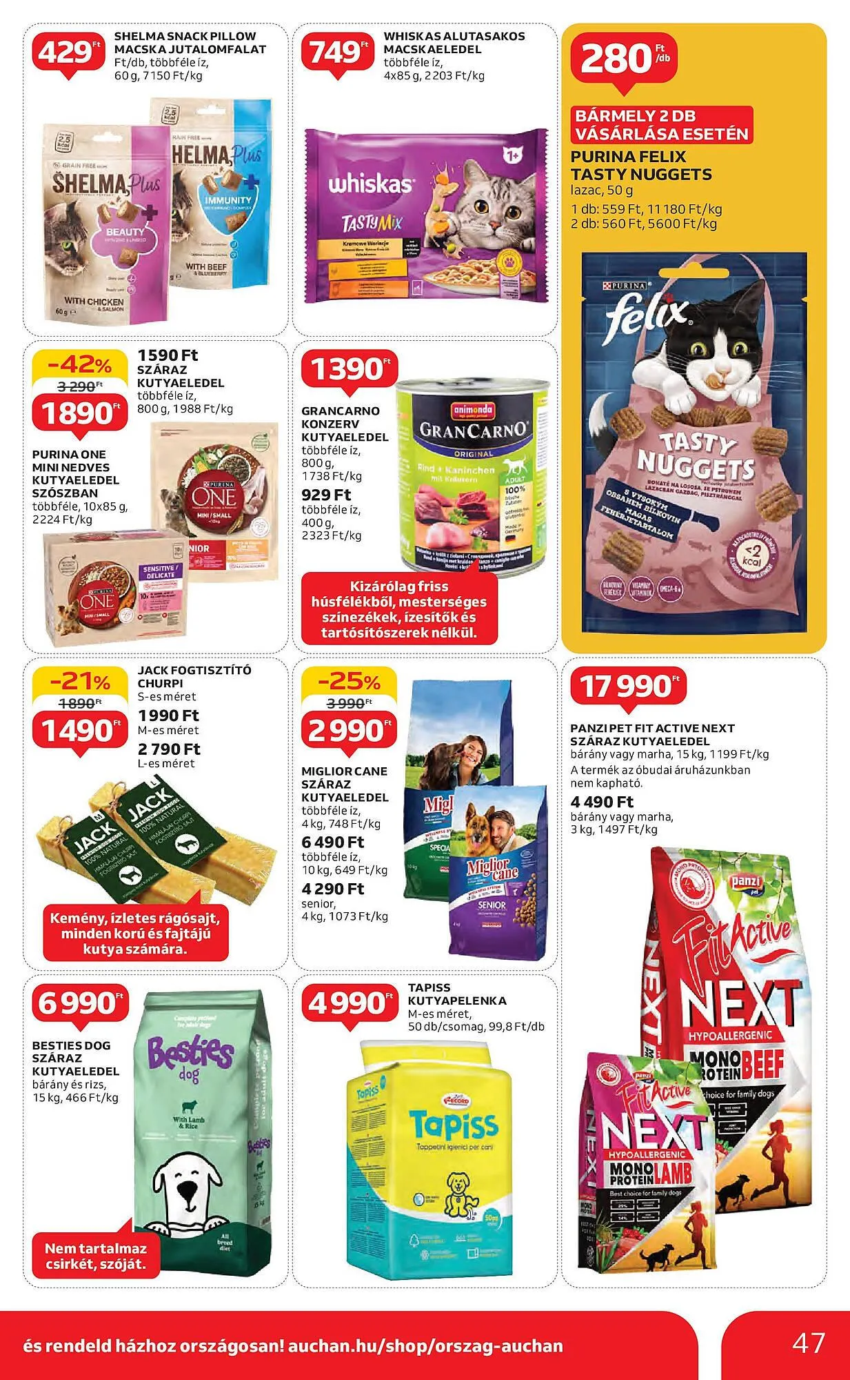 Katalógus Auchan akciós újság május 2.-tól május 7.-ig 2025. - Oldal 47