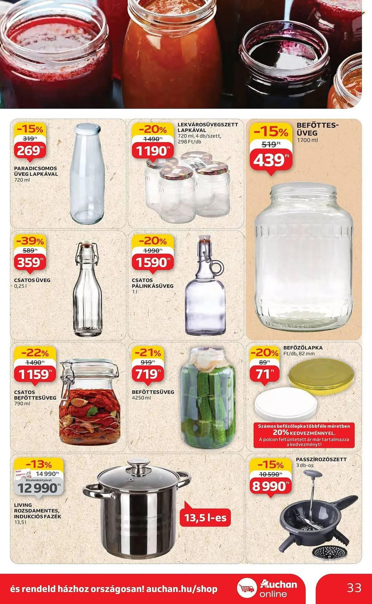 Katalógus Auchan akciós újság július 3.-tól július 9.-ig 2025. - Oldal 33