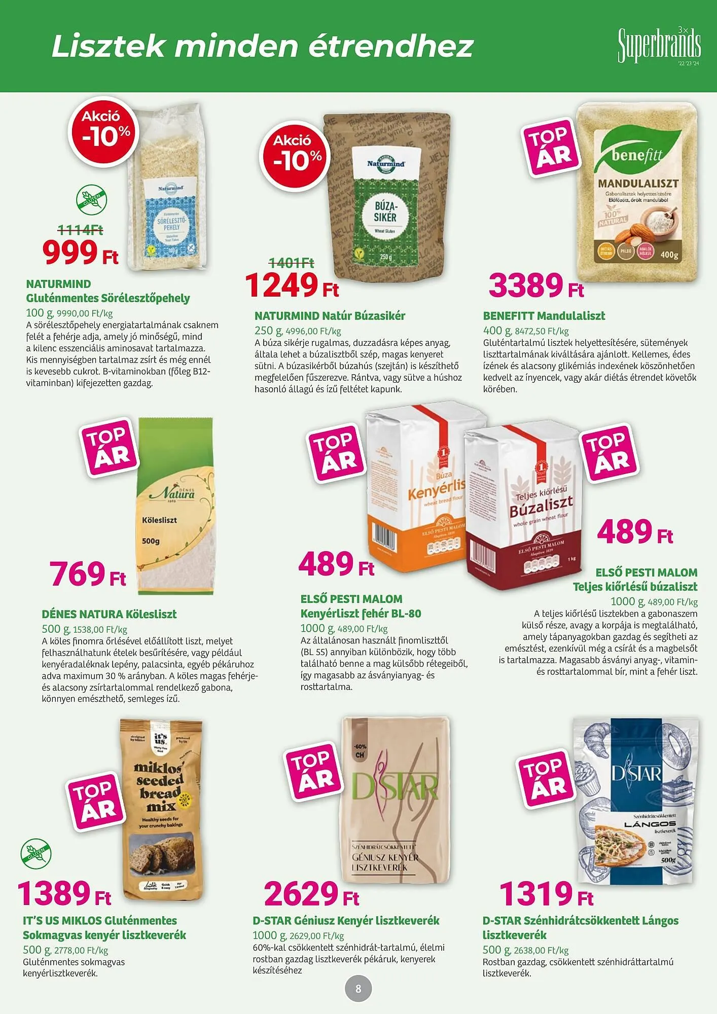 Katalógus Herbaház akciós újság augusztus 5.-tól szeptember 1.-ig 2024. - Oldal 8