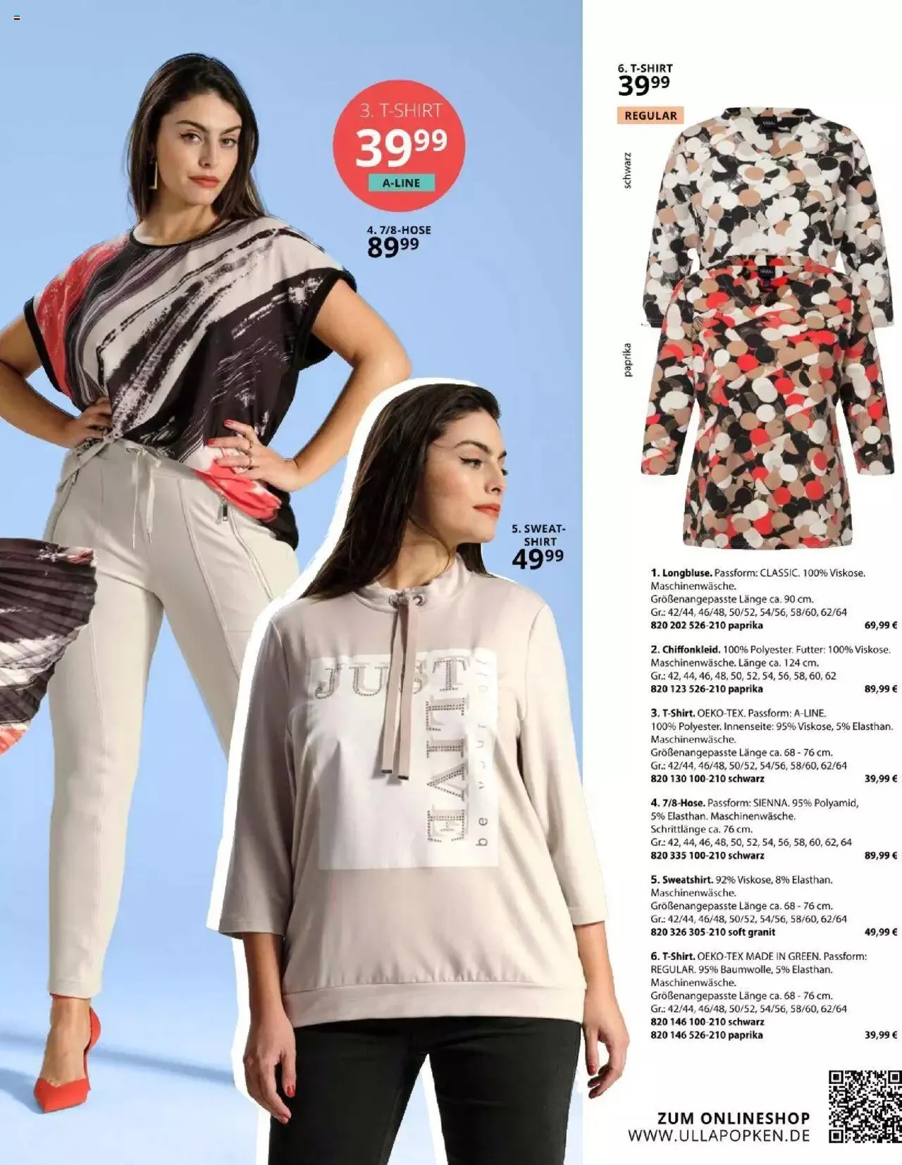 Katalógus Ulla Popken Akciós újság augusztus 1.-tól augusztus 31.-ig 2023. - Oldal 61