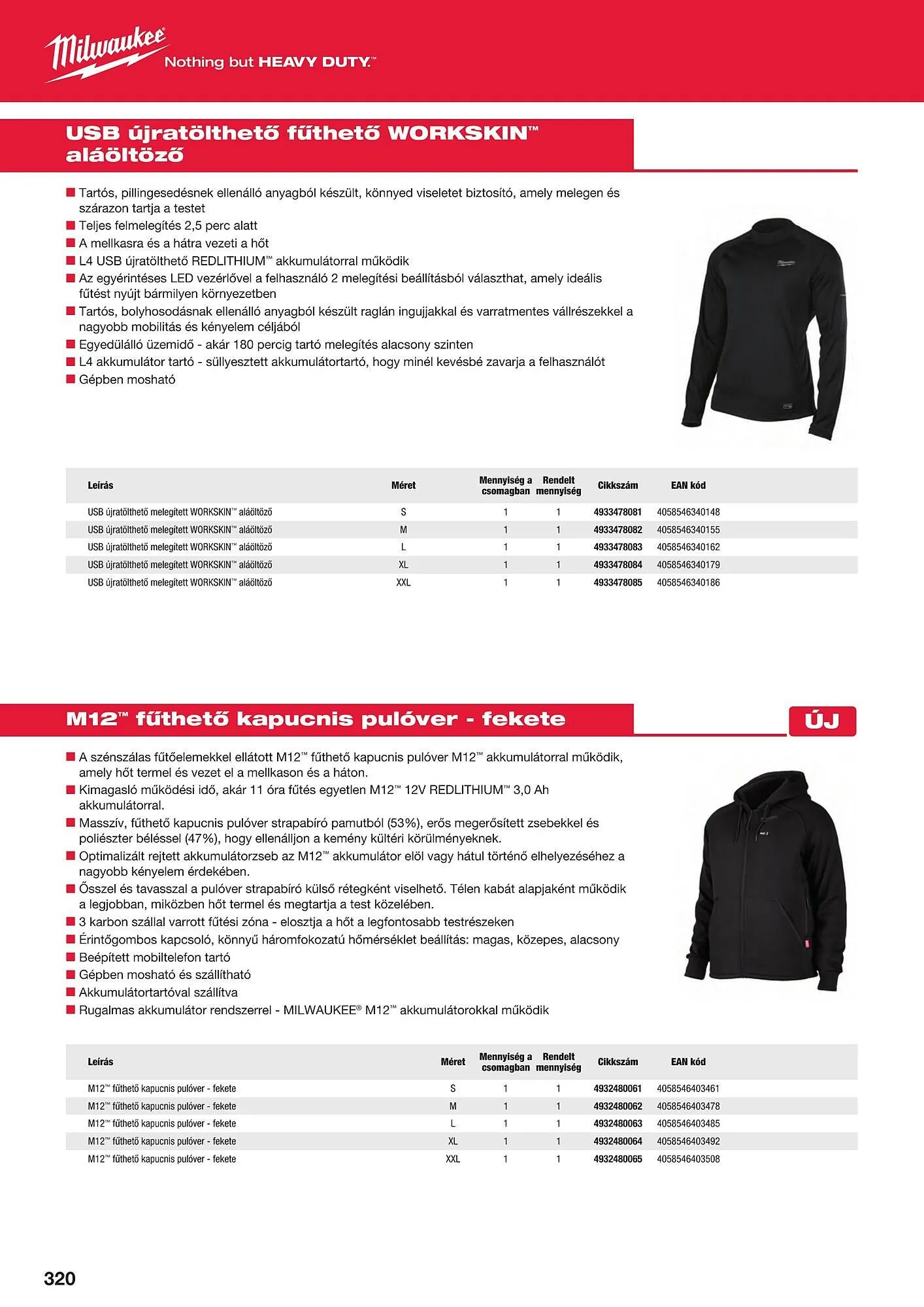 Katalógus Milwaukeetool akciós újság augusztus 14.-tól december 31.-ig 2024. - Oldal 320