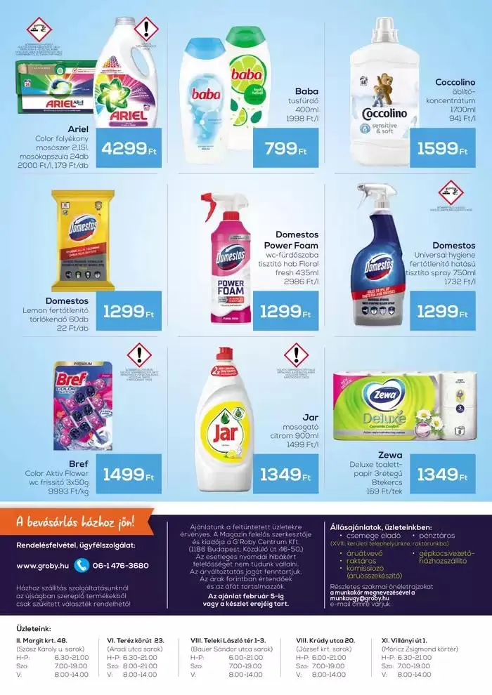 Katalógus Széles választék Barátságos kiszolgálás január 23.-tól február 5.-ig 2025. - Oldal 4