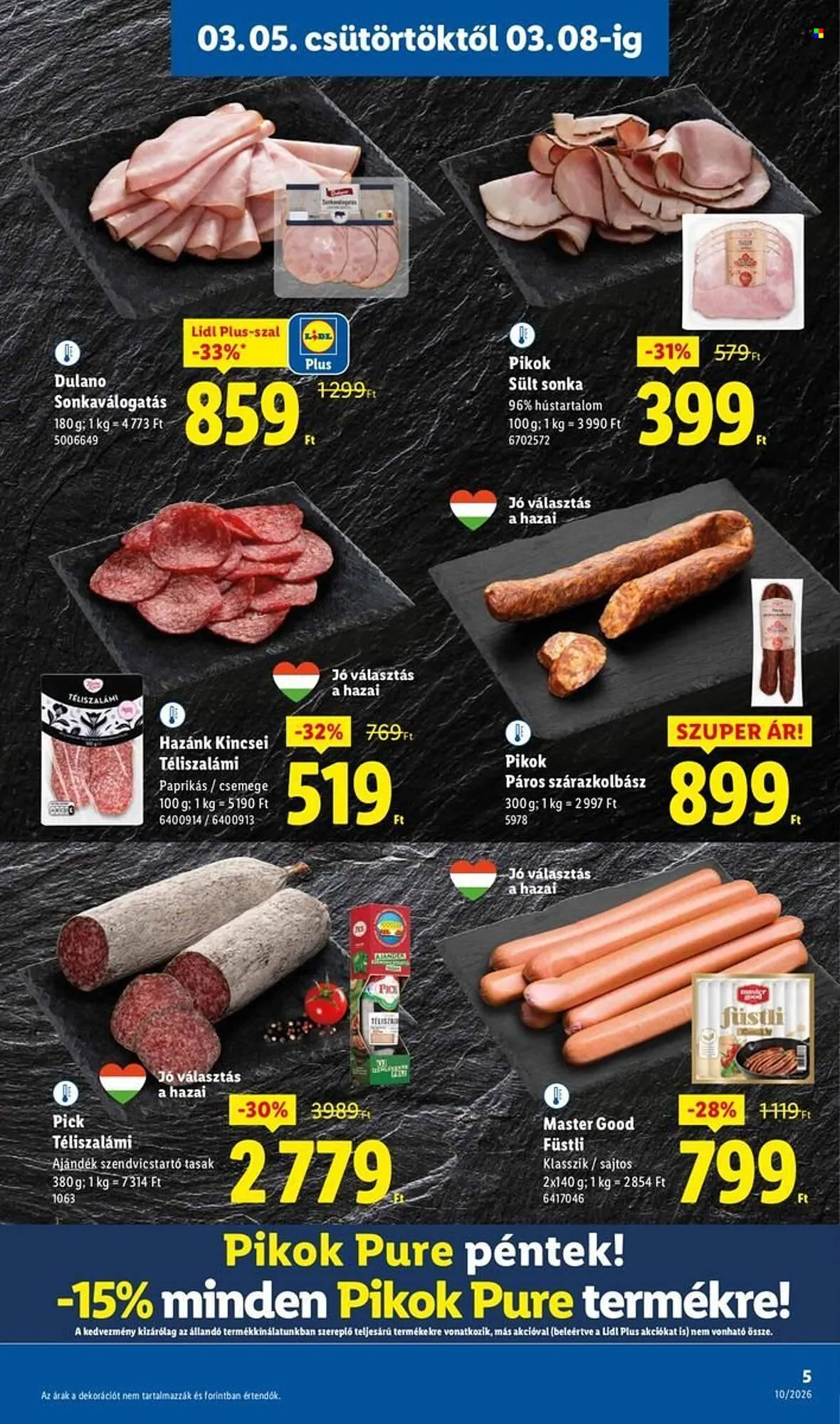 Katalógus Lidl akciós újság március 5.-tól március 11.-ig 2026. - Oldal 5