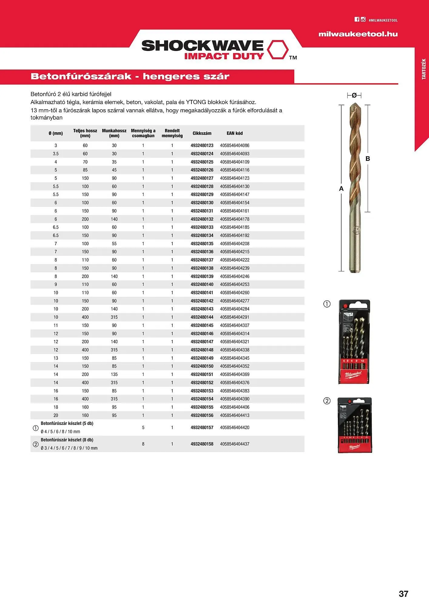 Katalógus Milwaukee akciós újság szeptember 16.-tól december 31.-ig 2025. - Oldal 37