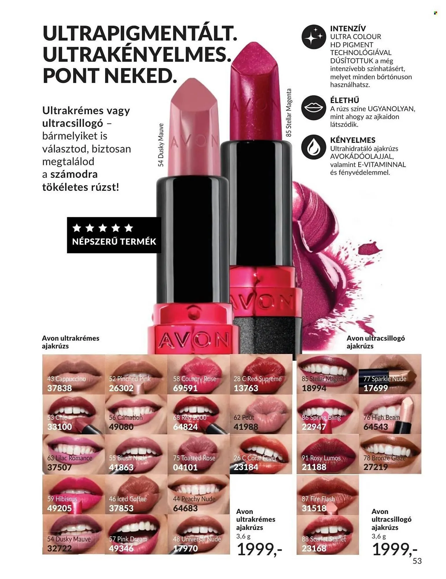 Katalógus AVON katalógus január 1.-tól január 31.-ig 2026. - Oldal 53