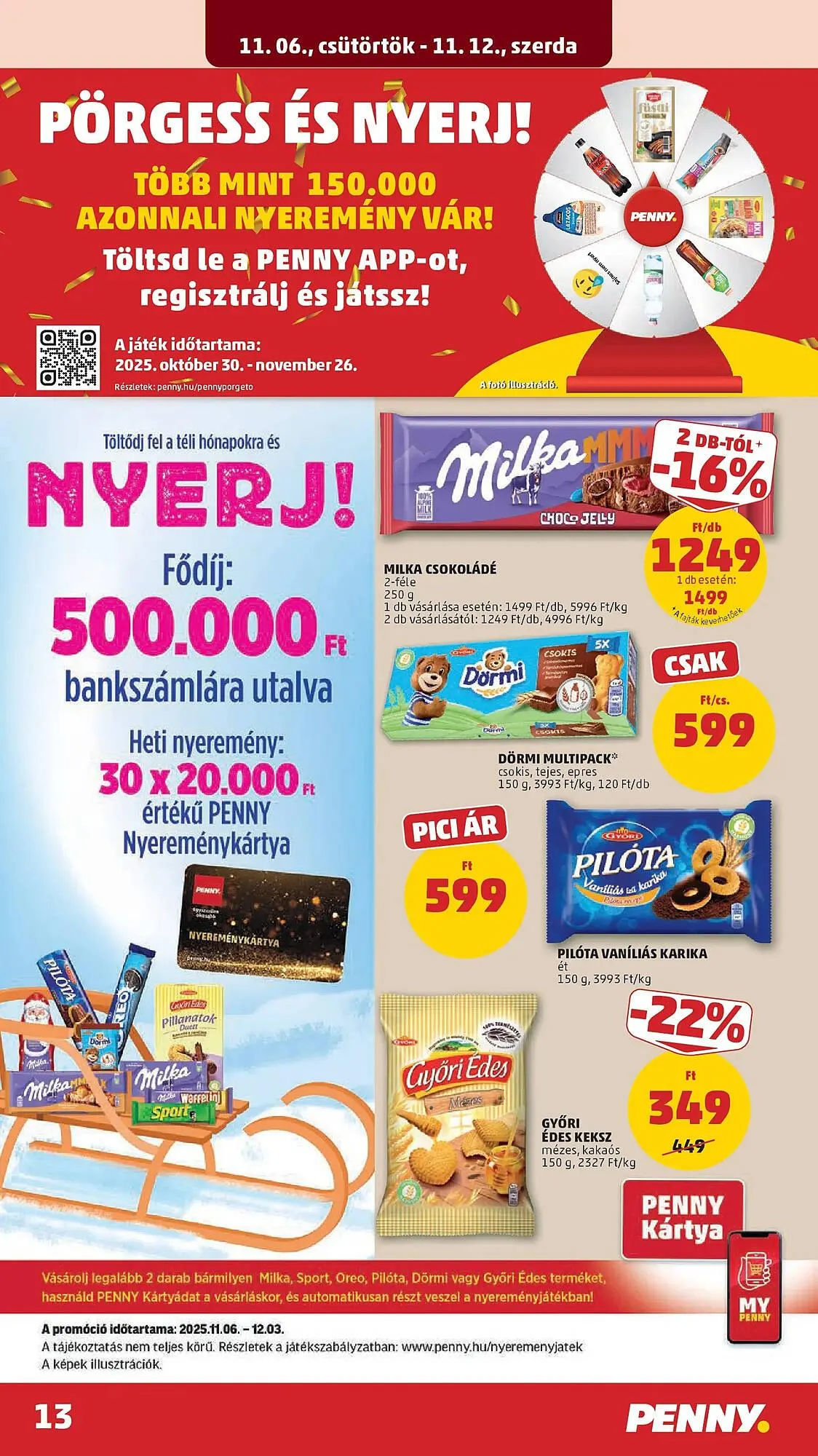 Katalógus PENNY akciós újság november 6.-tól november 12.-ig 2025. - Oldal 13