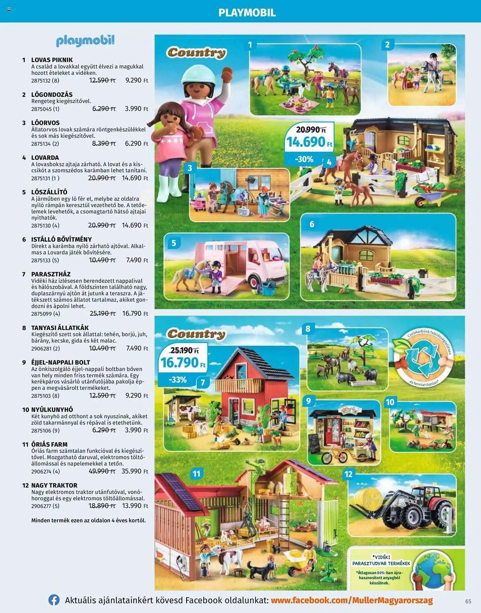 Katalógus Müller akciós újság október 30.-tól december 31.-ig 2023. - Oldal 65