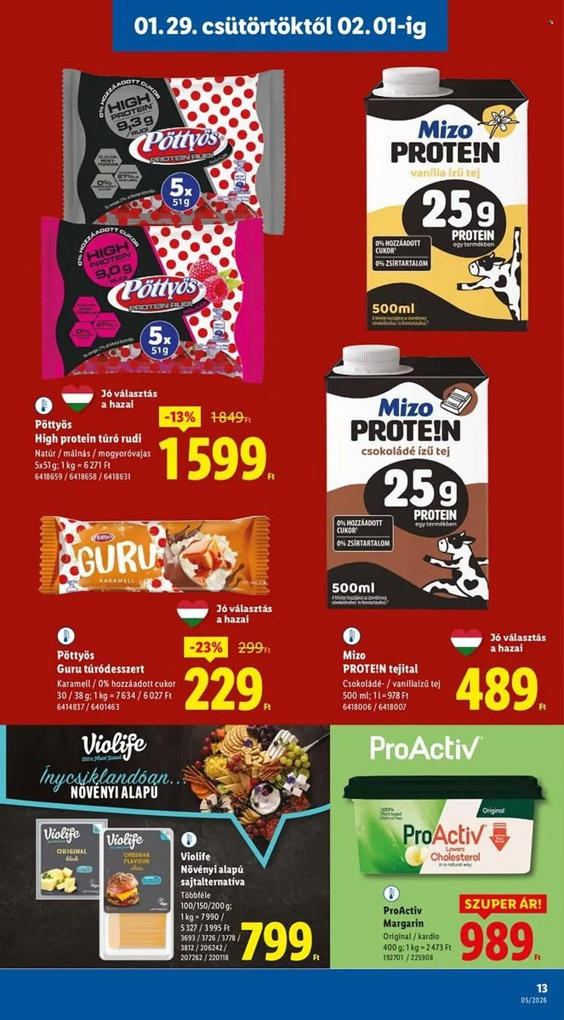 Katalógus Lidl akciós újság január 29.-tól február 4.-ig 2026. - Oldal 13