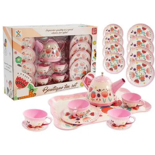 Teáskészlet Csésze Teáskanna csészealj 14 db. 5820