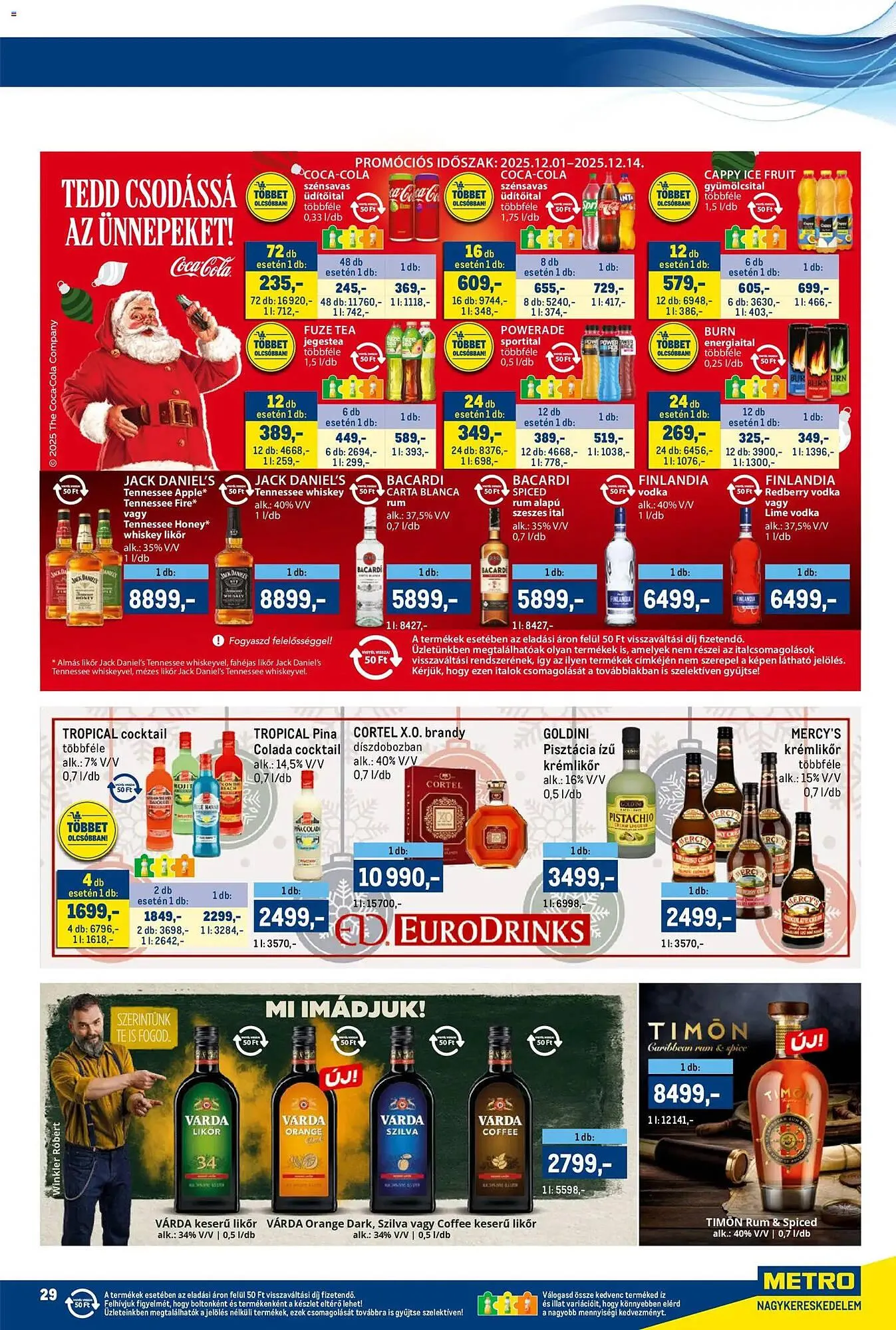 Katalógus Metro akciós újság december 1.-tól december 14.-ig 2025. - Oldal 29