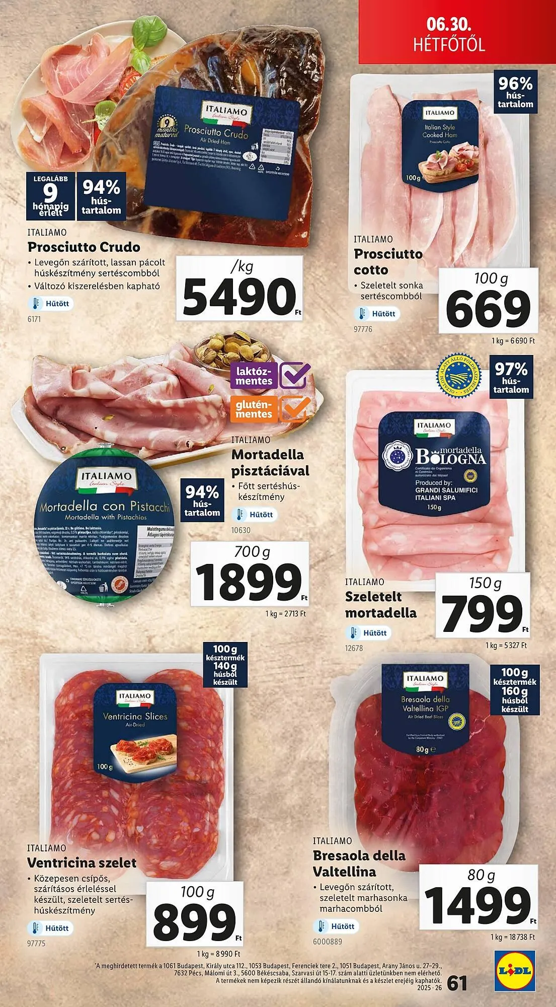 Katalógus Lidl akciós újság június 26.-tól július 2.-ig 2025. - Oldal 61