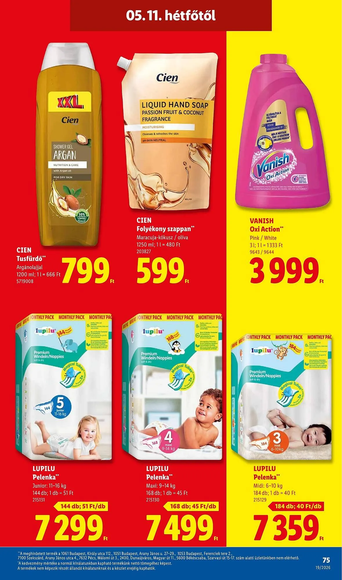 Katalógus Lidl akciós újság május 7.-tól május 13.-ig 2026. - Oldal 75