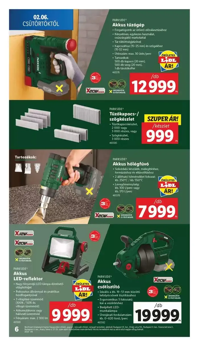 Katalógus Nonfood kínálatunk - 06. hét február 6.-tól február 12.-ig 2025. - Oldal 6