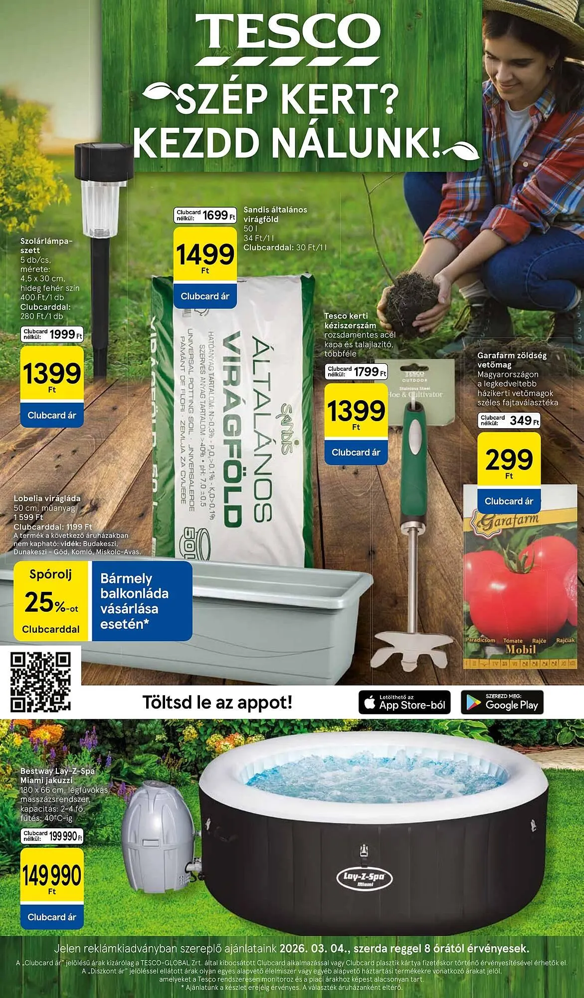 Katalógus Tesco akciós újság március 4.-tól április 7.-ig 2026. - Oldal 1