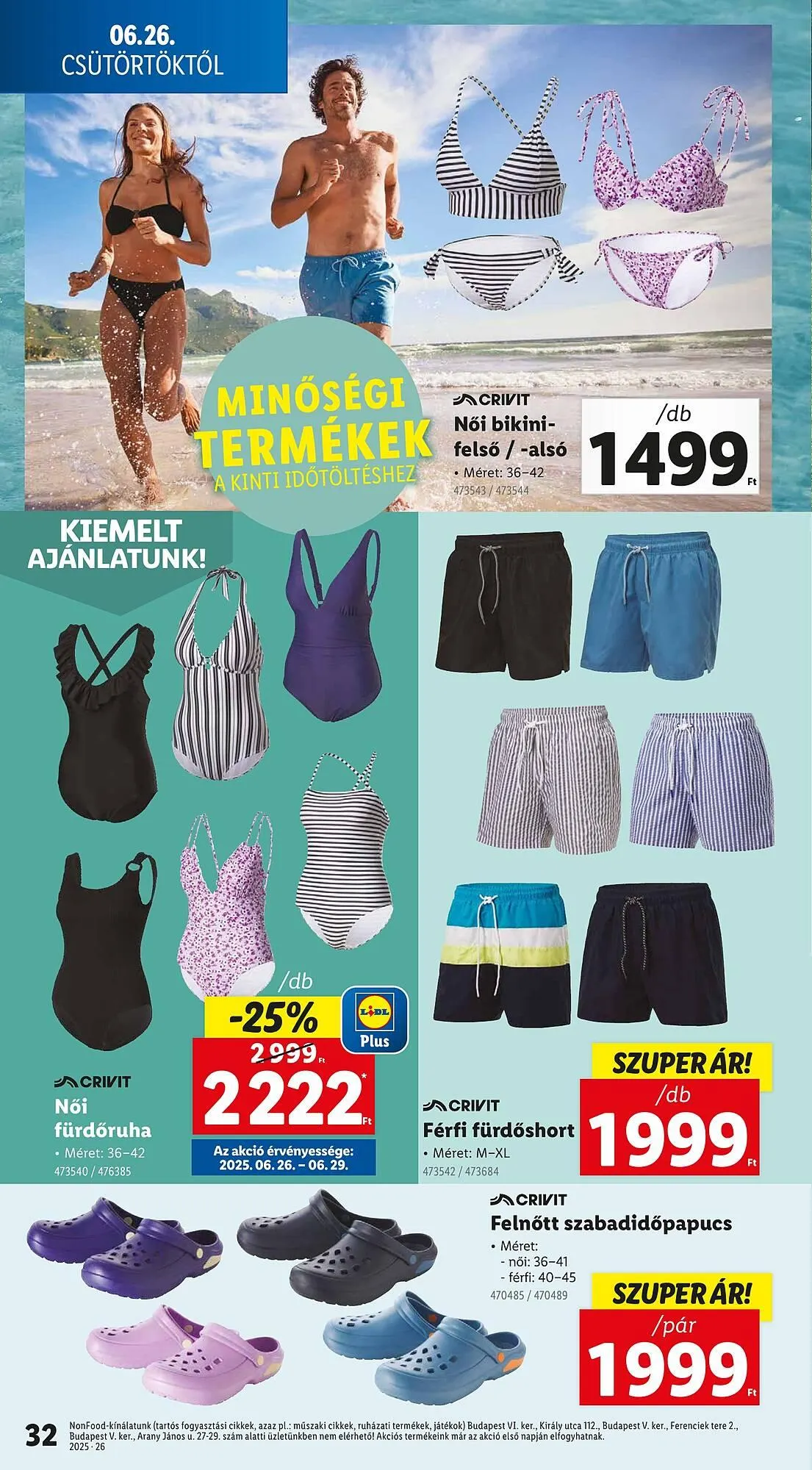 Katalógus Lidl akciós újság június 26.-tól július 2.-ig 2025. - Oldal 32