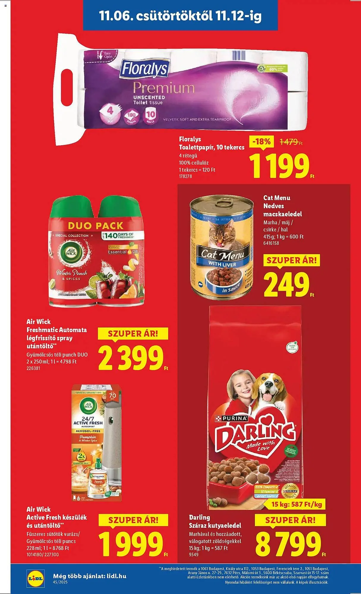 Katalógus Lidl akciós újság november 6.-tól november 12.-ig 2025. - Oldal 18