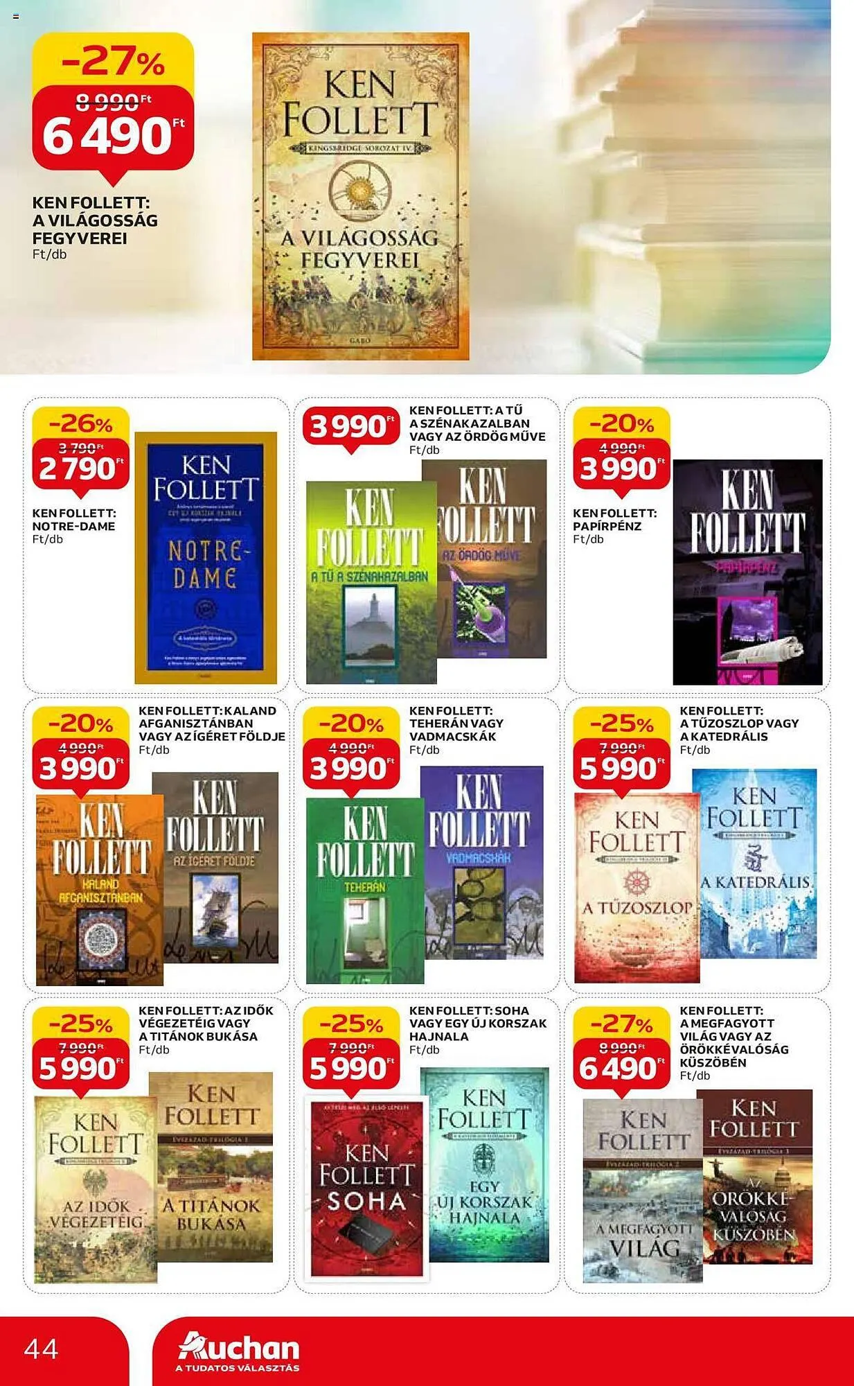 Katalógus Auchan akciós újság szeptember 28.-tól október 4.-ig 2023. - Oldal 44