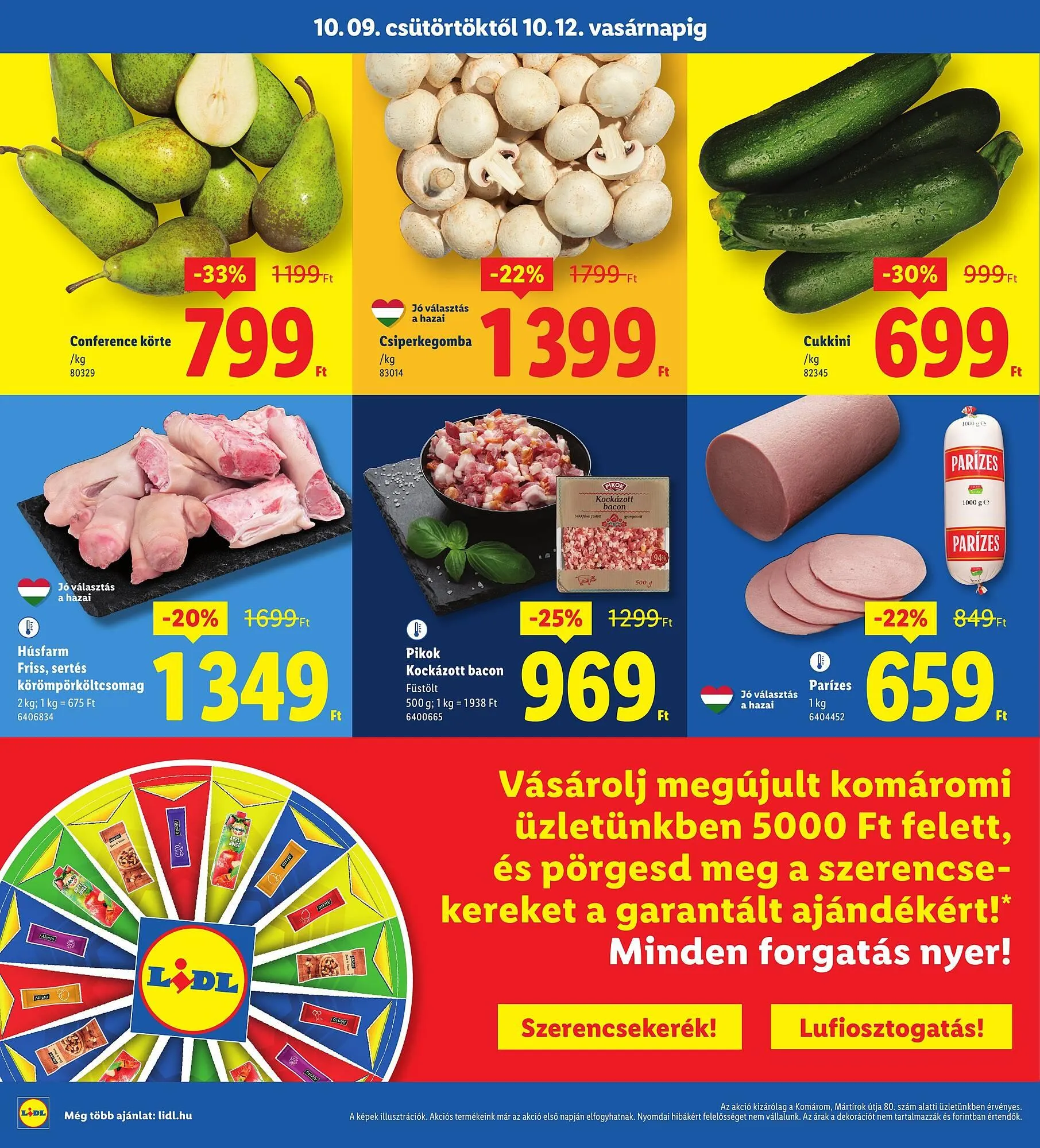 Katalógus Lidl akciós újság október 9.-tól október 12.-ig 2025. - Oldal 2