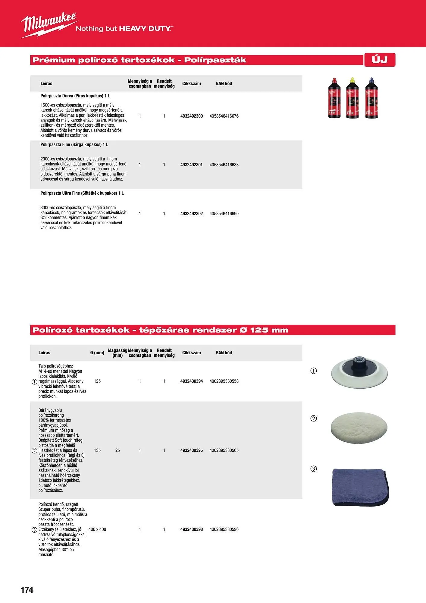 Katalógus Milwaukeetool akciós újság augusztus 14.-tól december 31.-ig 2024. - Oldal 174