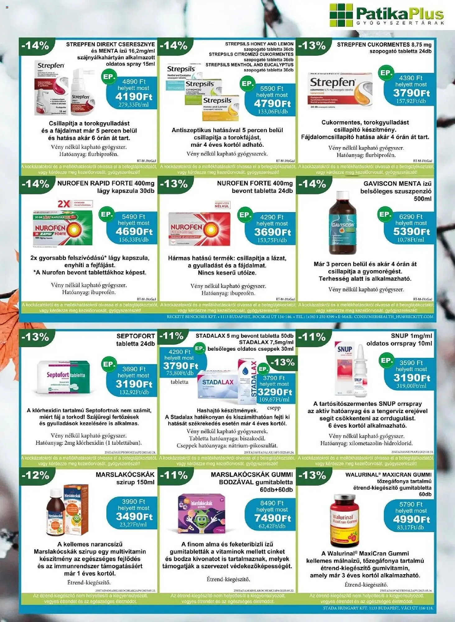 Katalógus PatikaPlus akciós újság november 1.-tól november 30.-ig 2025. - Oldal 5