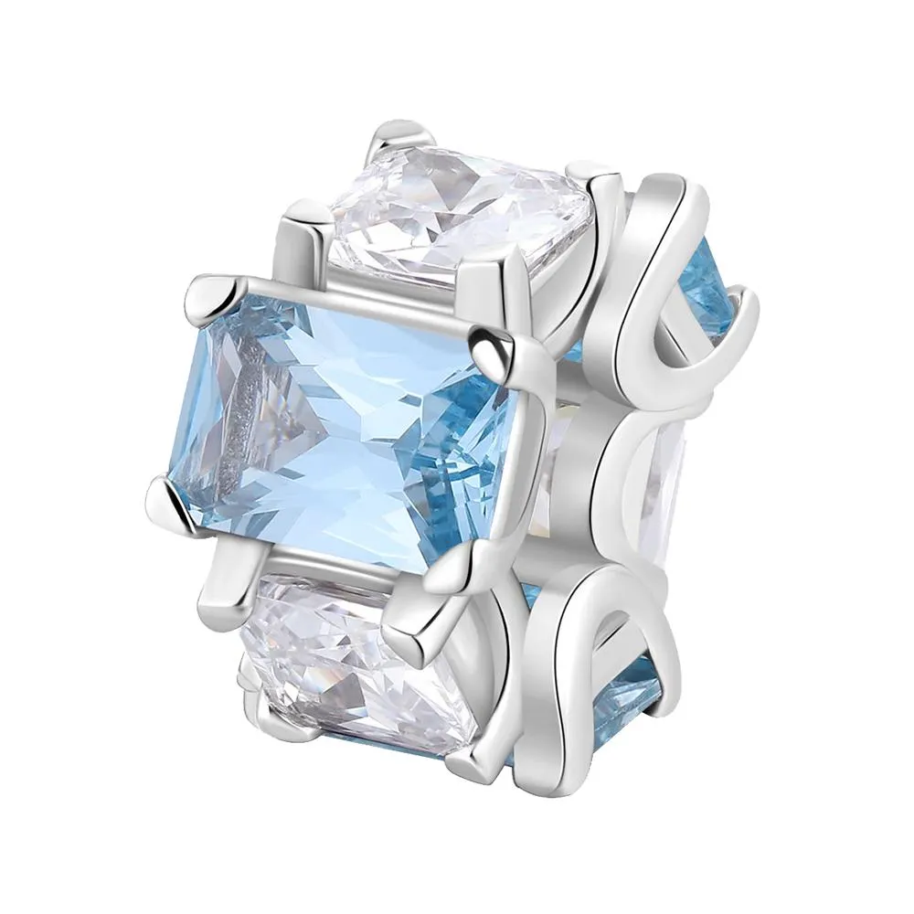 BROSWAY medál Fancy Világoskék