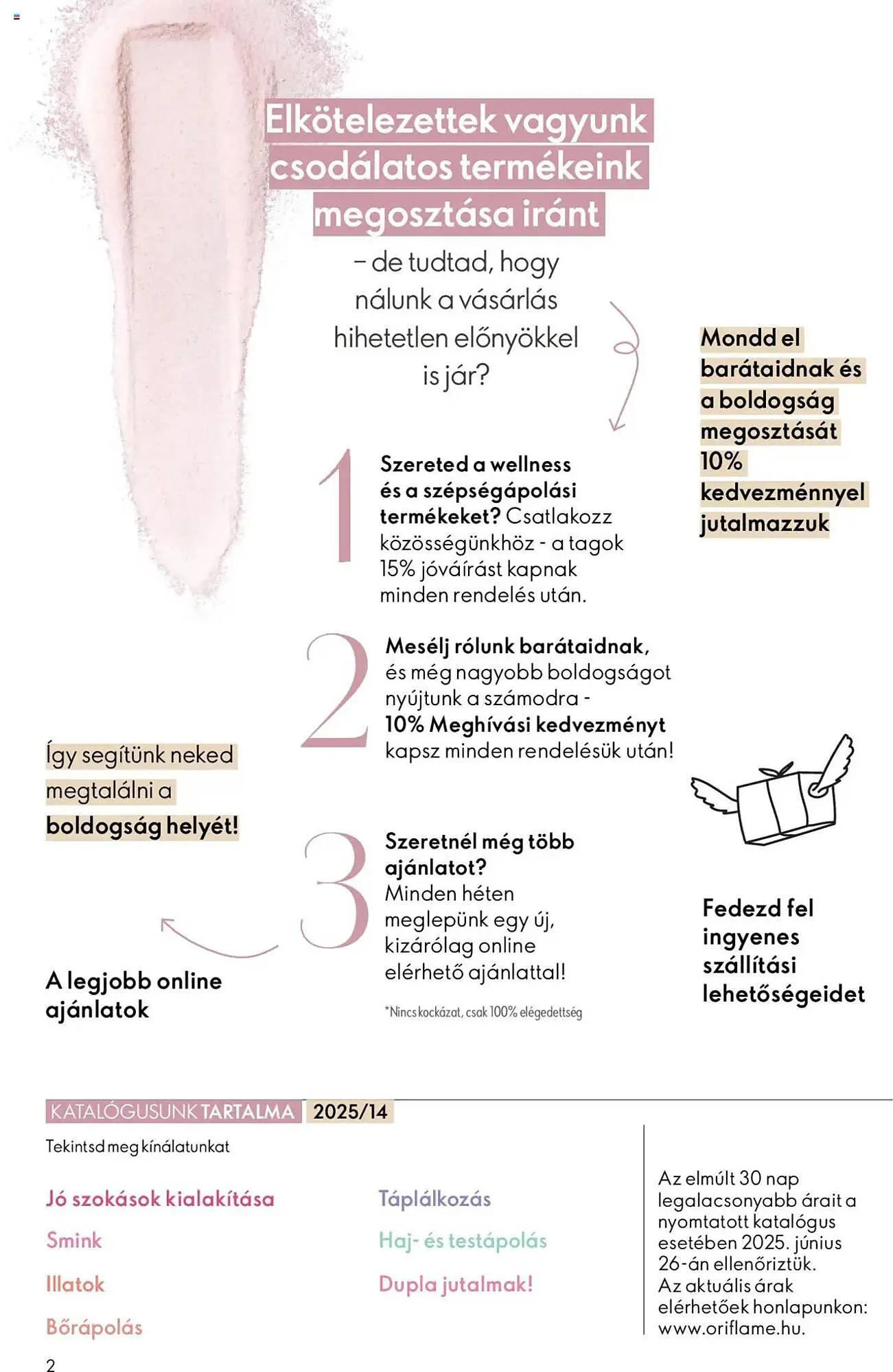 Katalógus Oriflame katalógus október 1.-tól október 21.-ig 2025. - Oldal 2