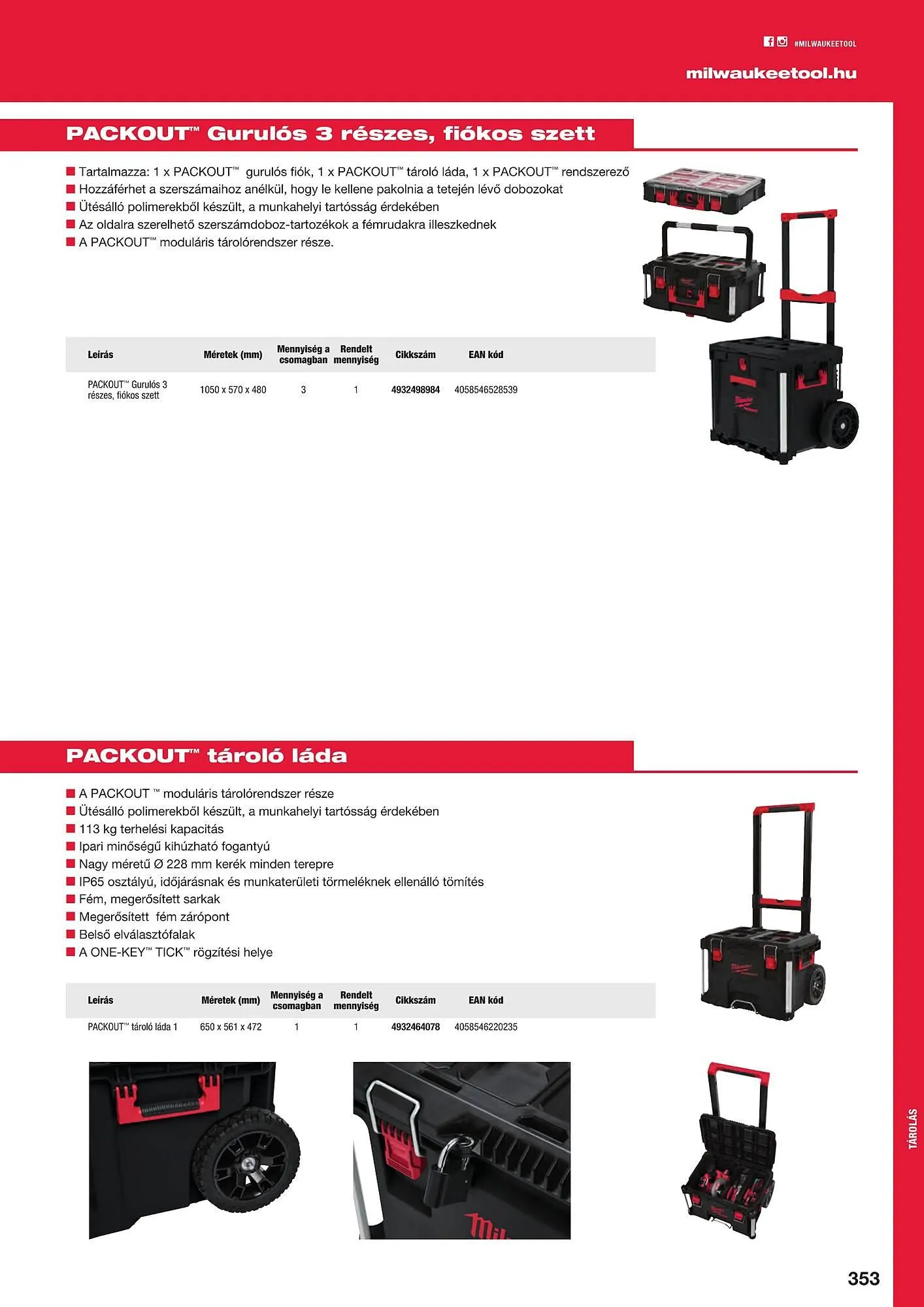 Katalógus Milwaukee akciós újság szeptember 16.-tól december 31.-ig 2025. - Oldal 353