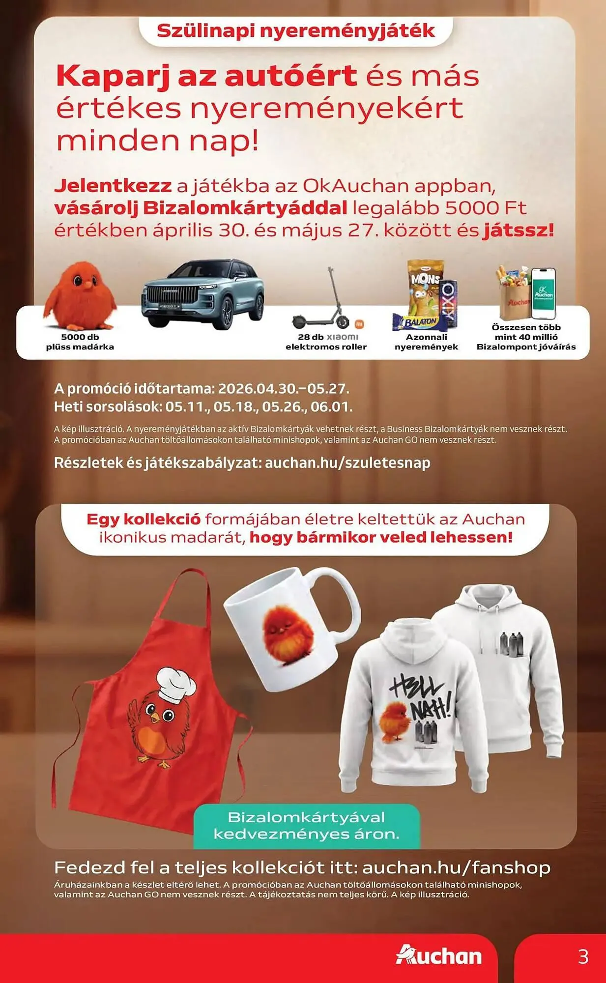 Katalógus Auchan akciós újság május 7.-tól május 13.-ig 2026. - Oldal 3