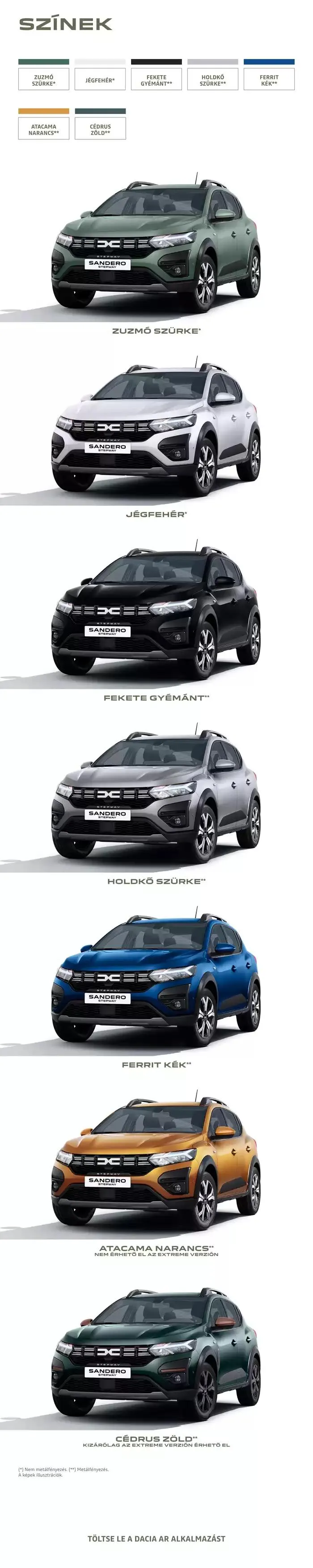 Katalógus Sandero-stepway január 3.-tól június 30.-ig 2025. - Oldal 11