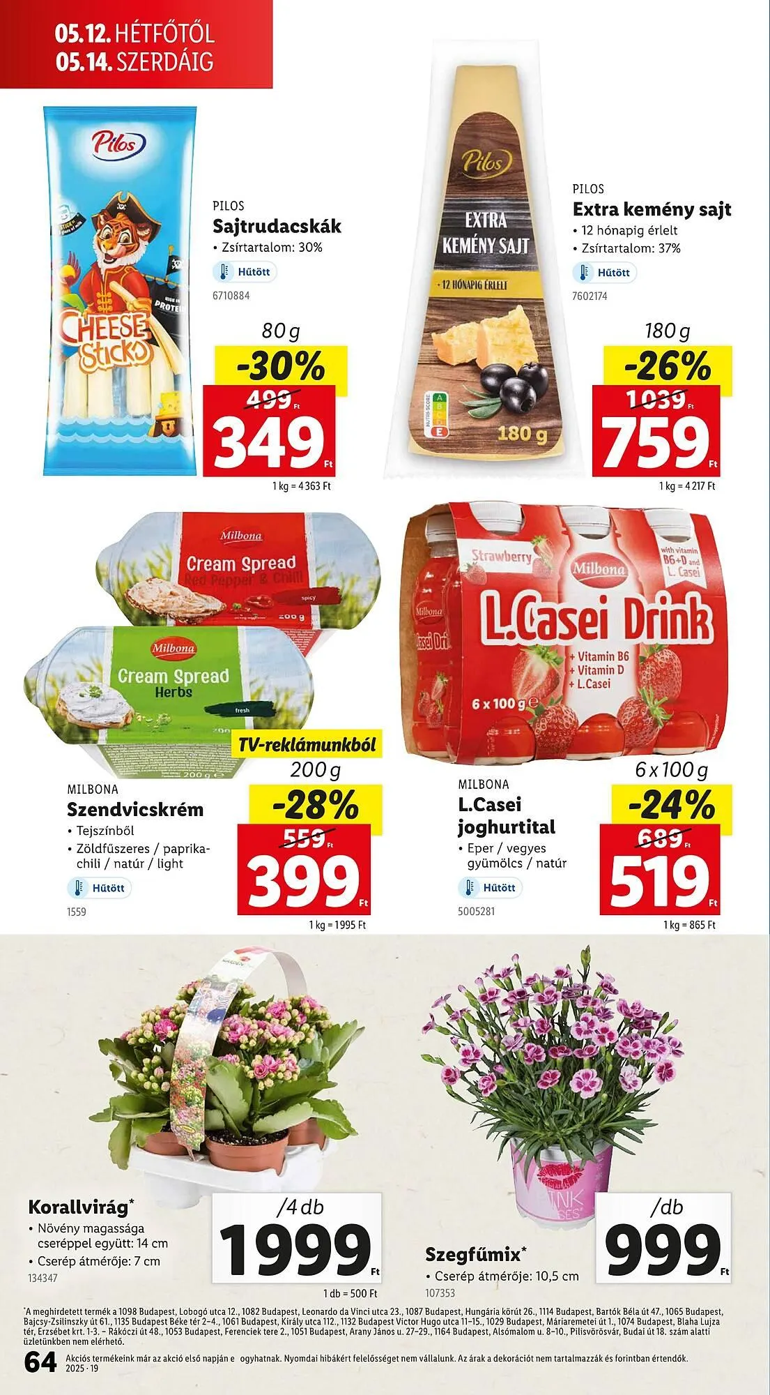 Katalógus Lidl akciós újság május 8.-tól május 14.-ig 2025. - Oldal 64
