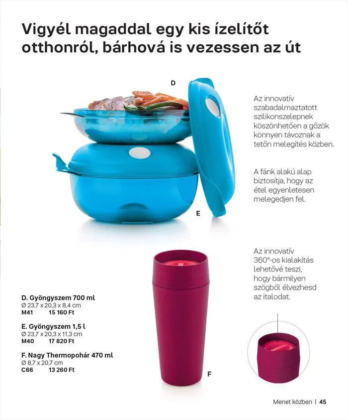 Katalógus Tupperware akciós szeptember 7.-tól december 31.-ig 2024. - Oldal 45