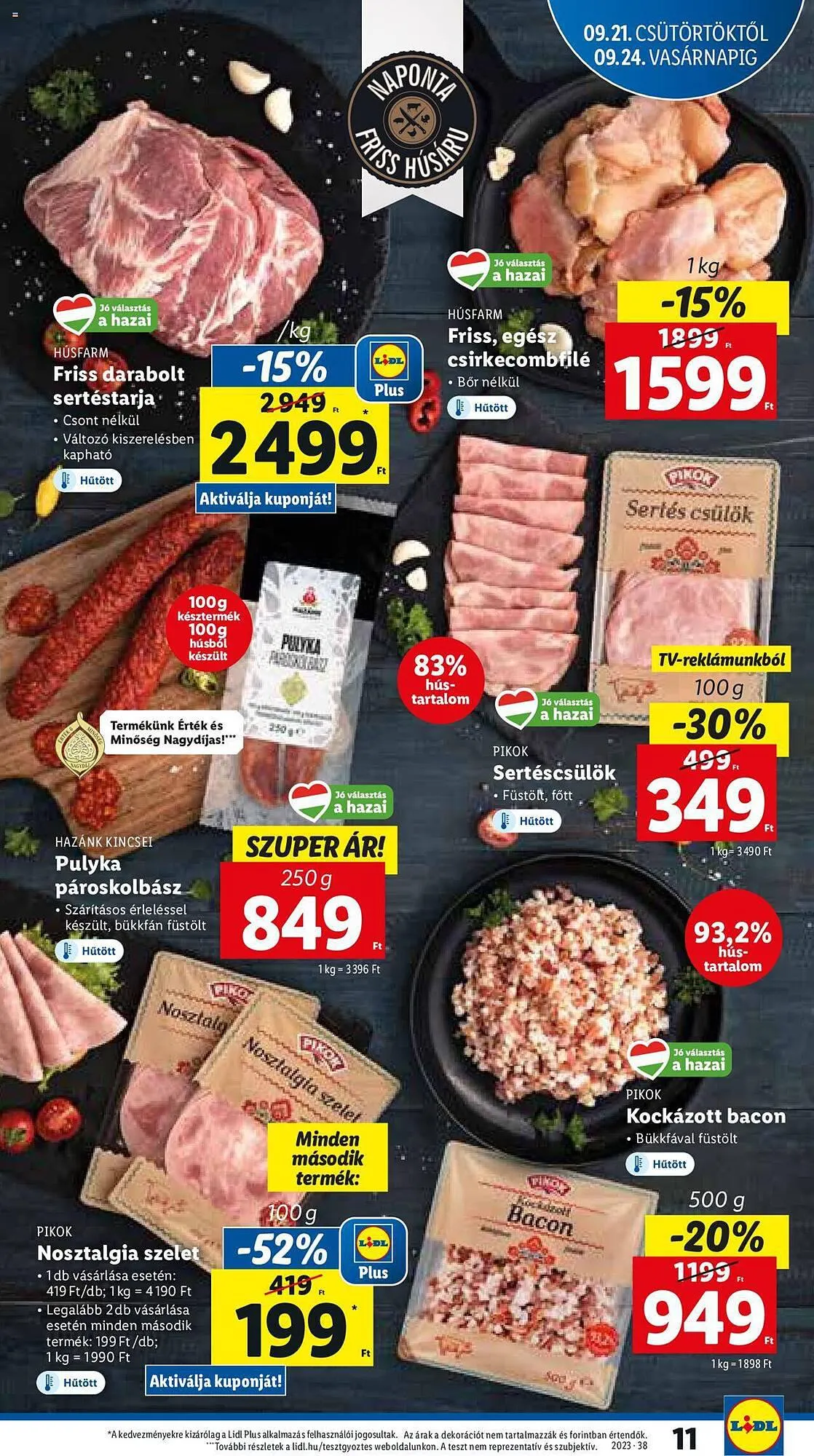 Katalógus Lidl akciós újság szeptember 21.-tól szeptember 27.-ig 2023. - Oldal 11